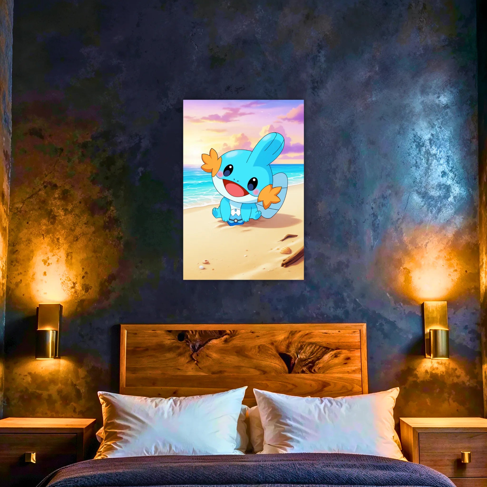 Tableau Pokémon Gobou Plage