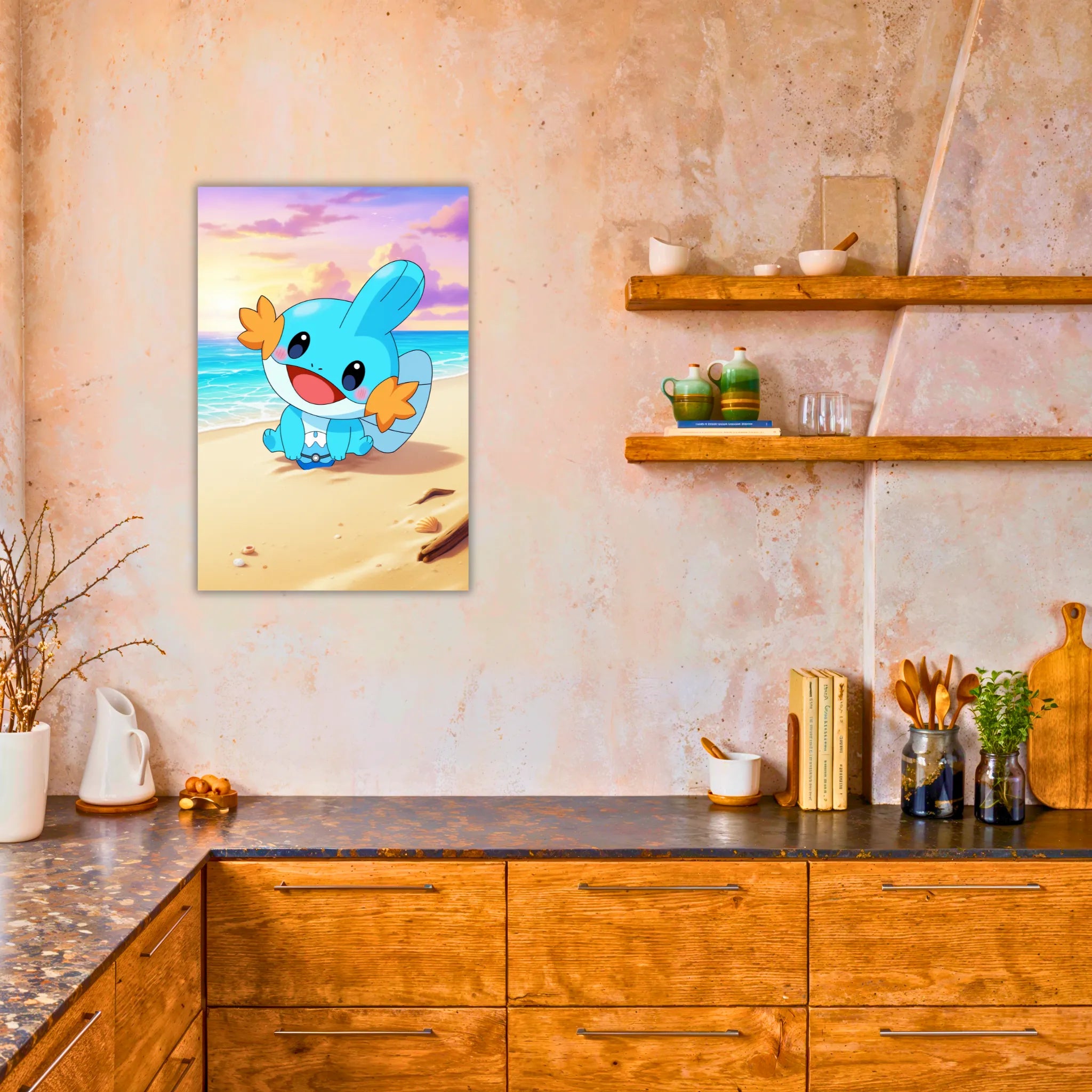 Tableau Pokémon Gobou Plage
