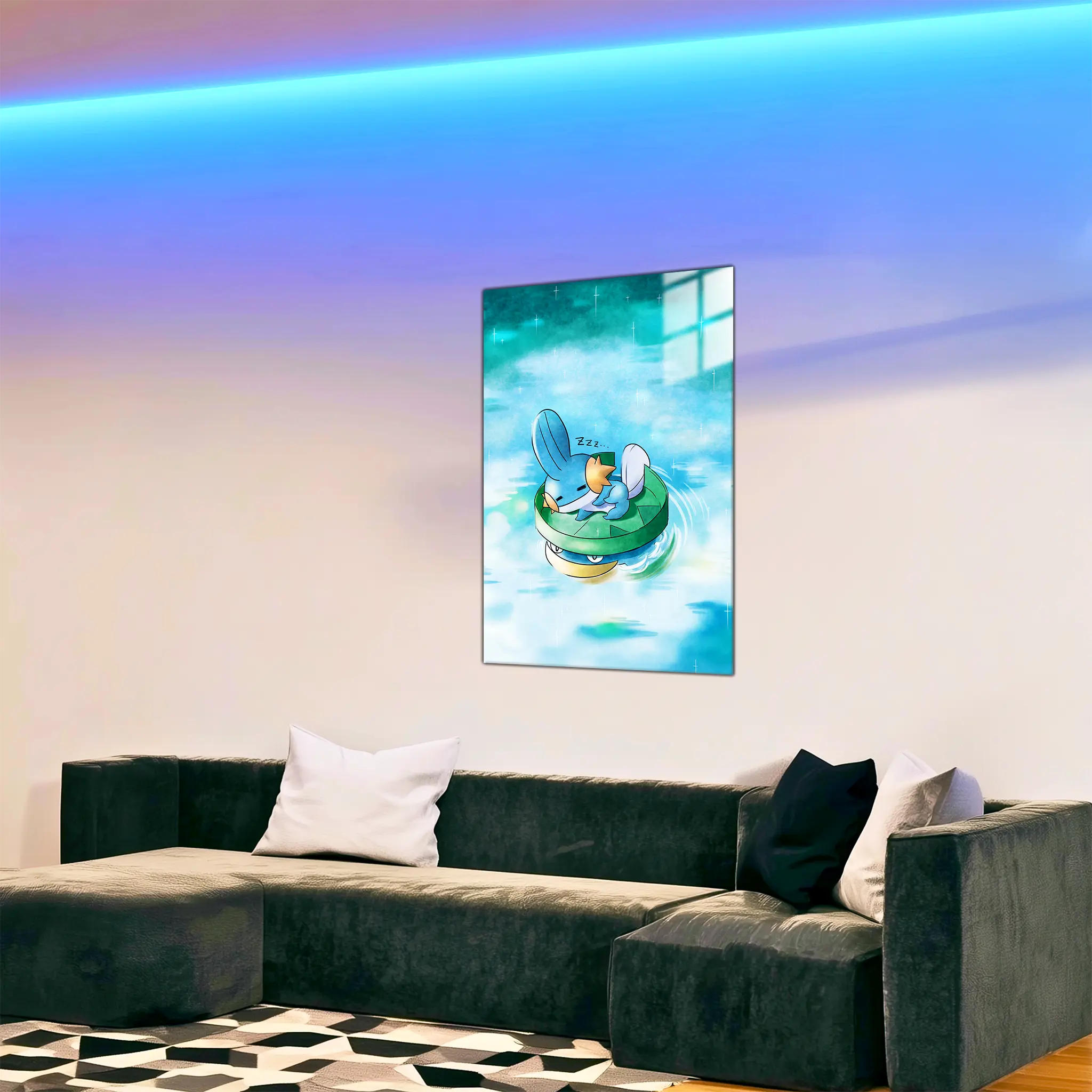 tableau-pokemon-gobou-sieste-dans-le-salon | DreamWay