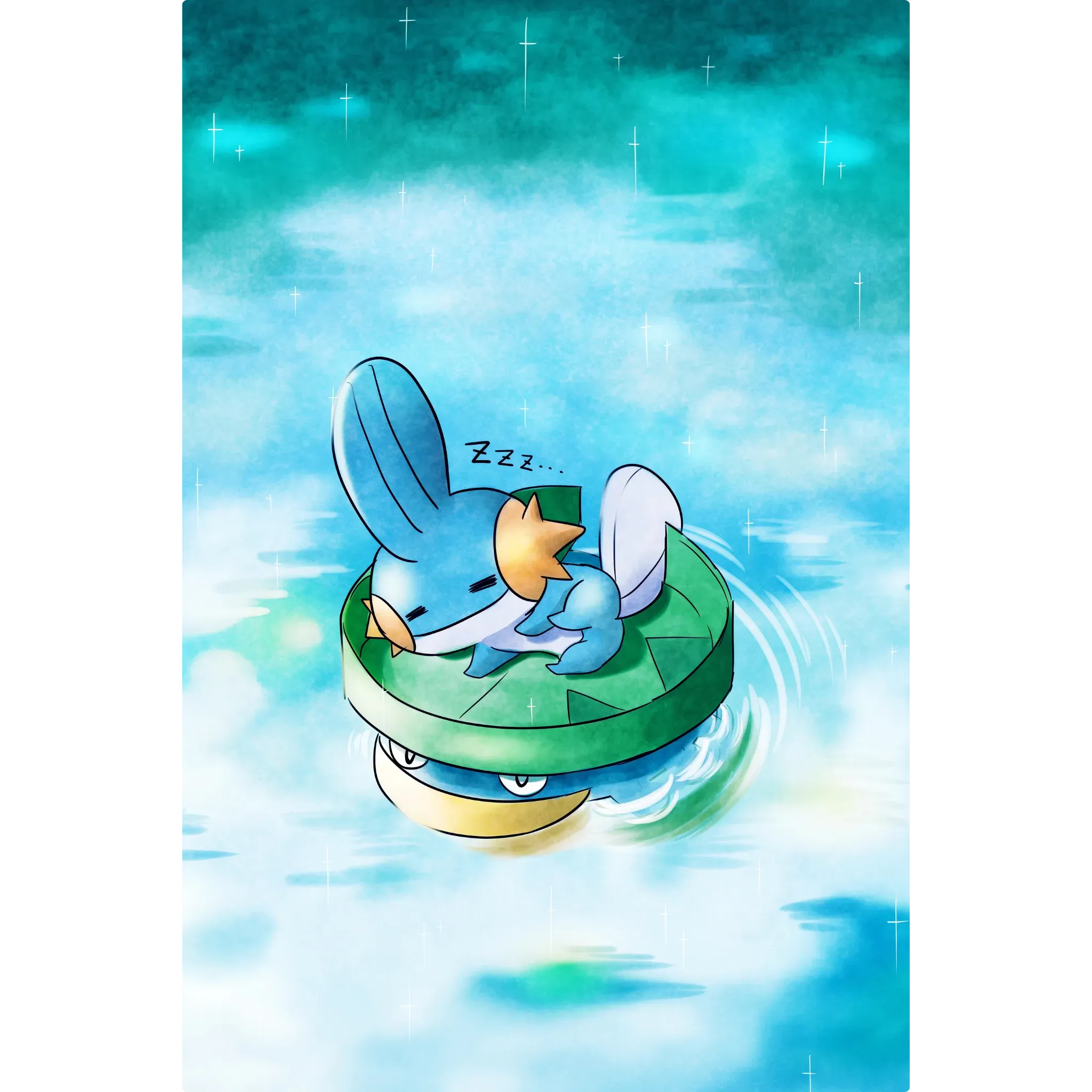 Tableau Pokémon Gobou Sieste