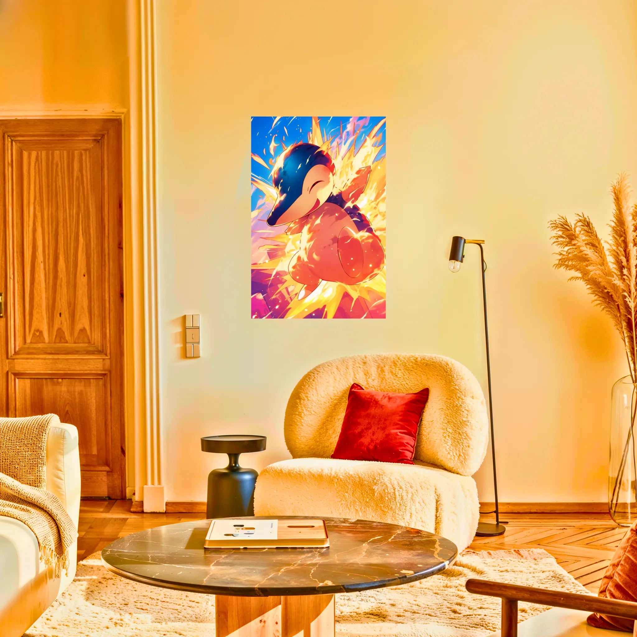 Tableau Pokémon Héricendre Explosion