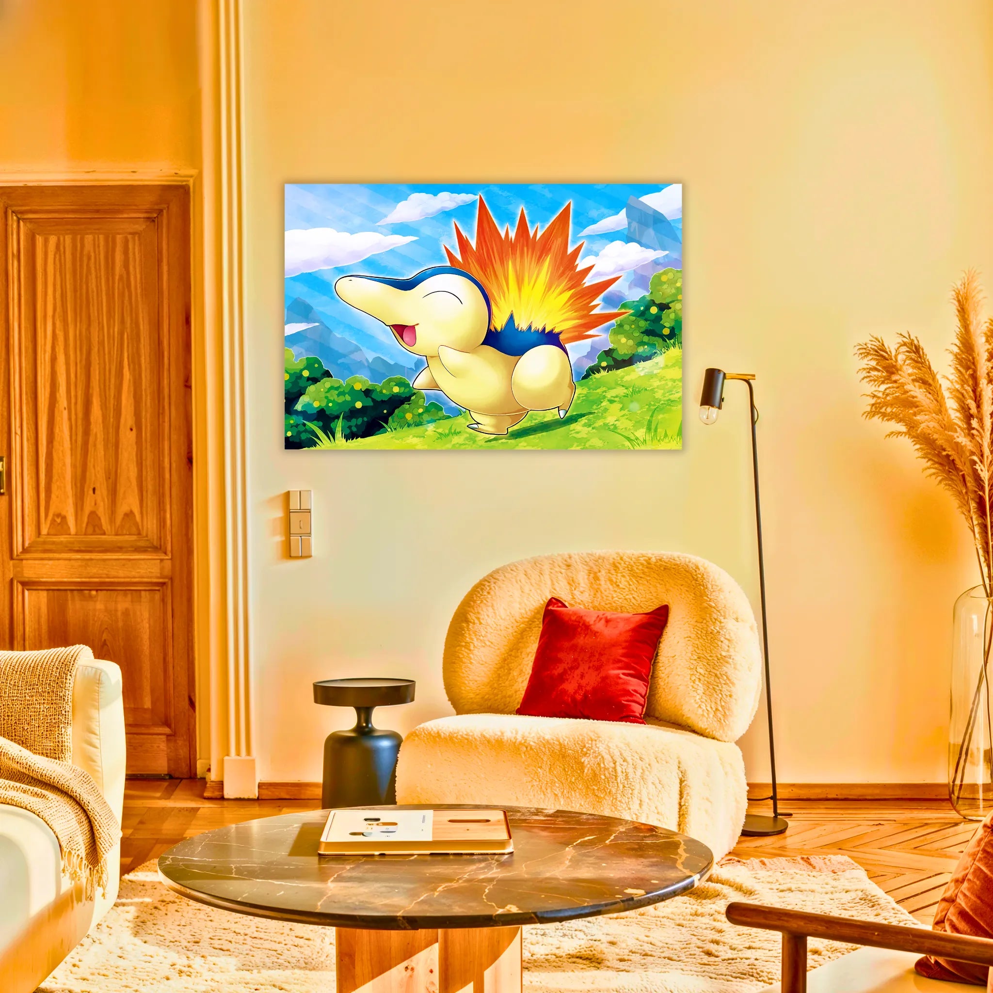 Tableau Pokémon Héricendre Nature