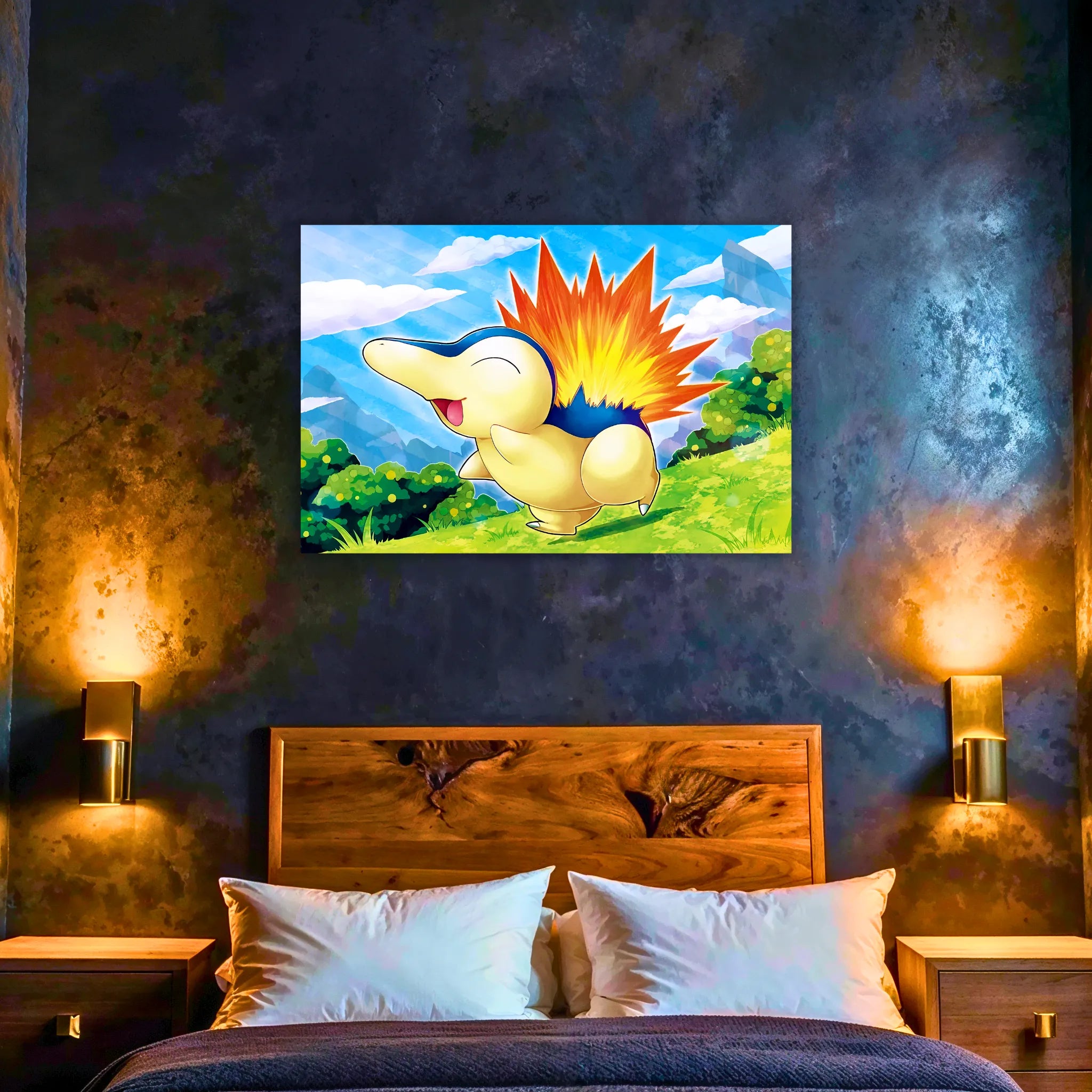 Tableau Pokémon Héricendre Nature