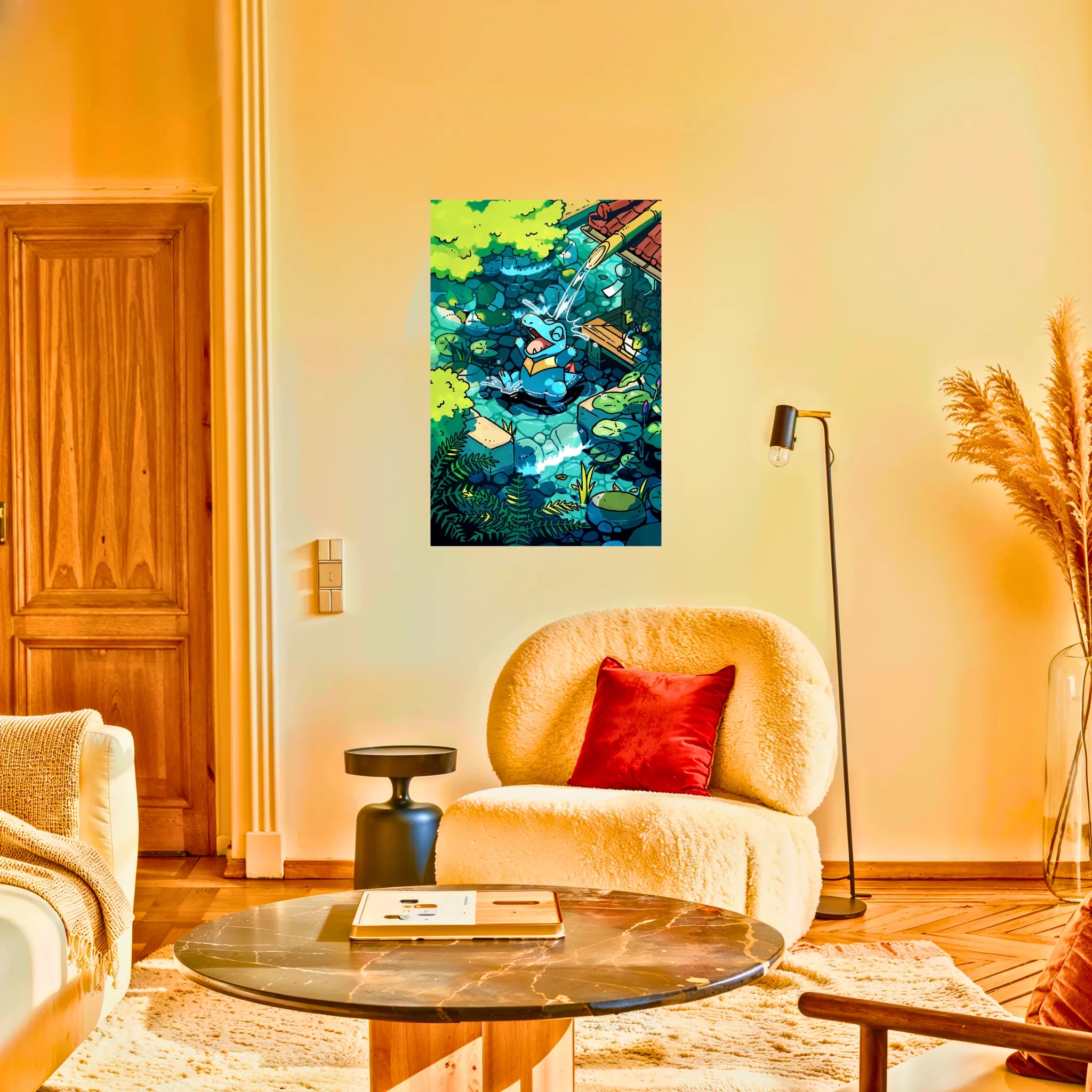 Tableau Pokémon Kaiminus Nature