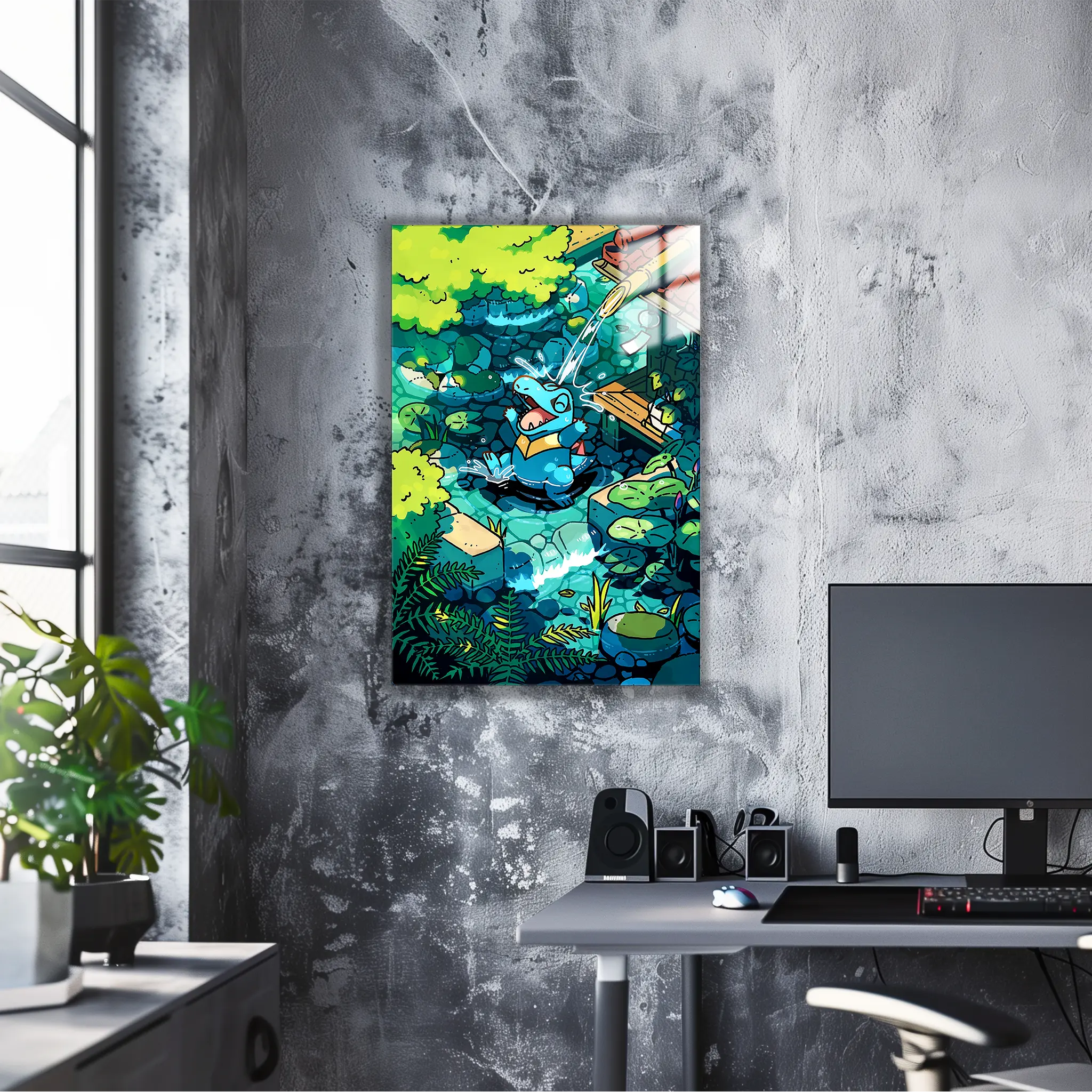 Tableau Pokémon Kaiminus Nature