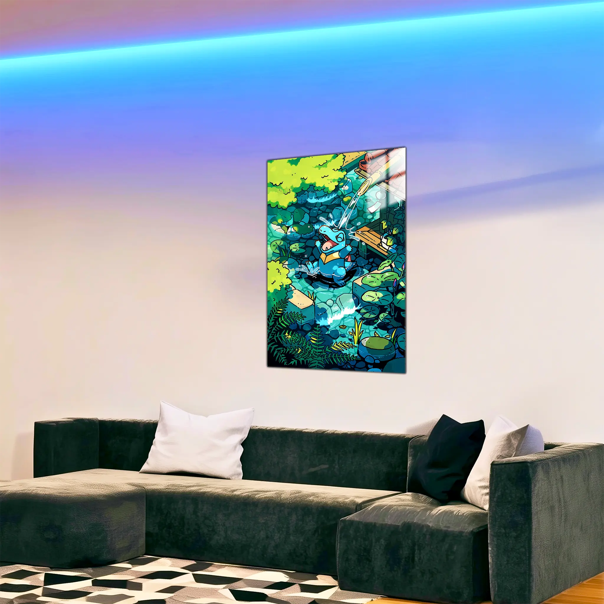 tableau-pokemon-kaiminus-nature-dans-le-salon | DreamWay
