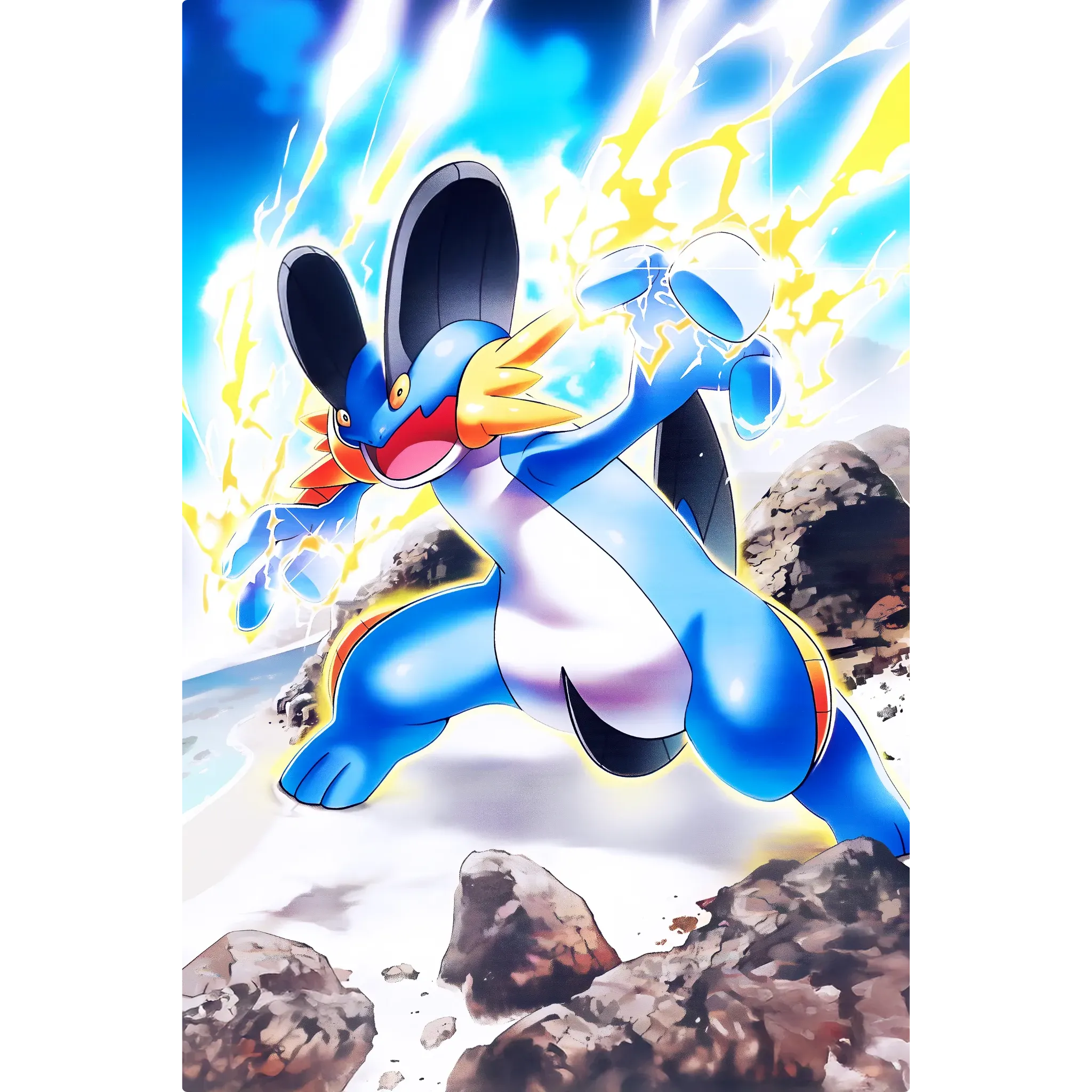 Tableau Pokémon Laggron Attaque
