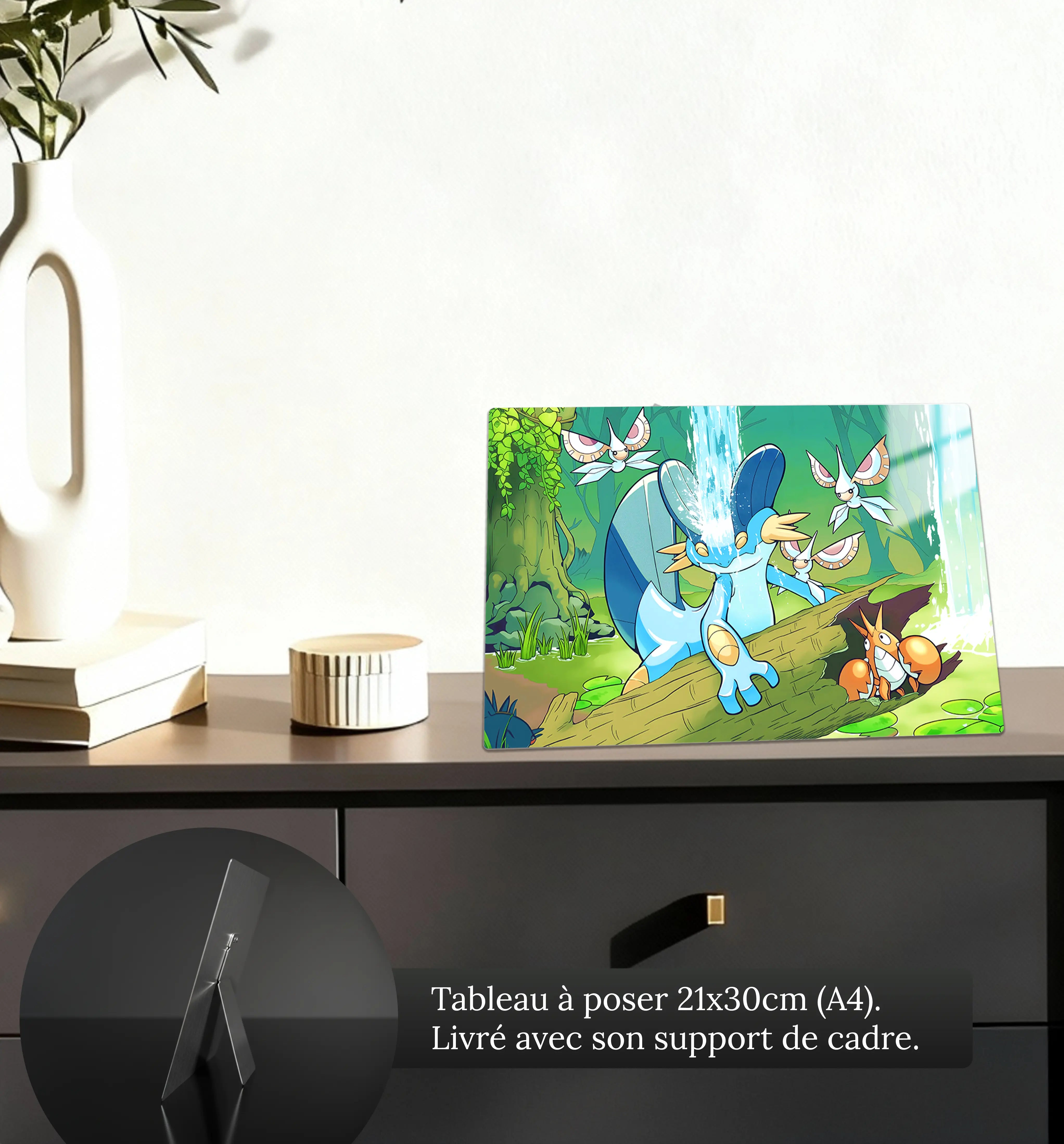 tableau-pokemon-laggron-nature-petit-format-a-poser-sur-meuble | DreamWay