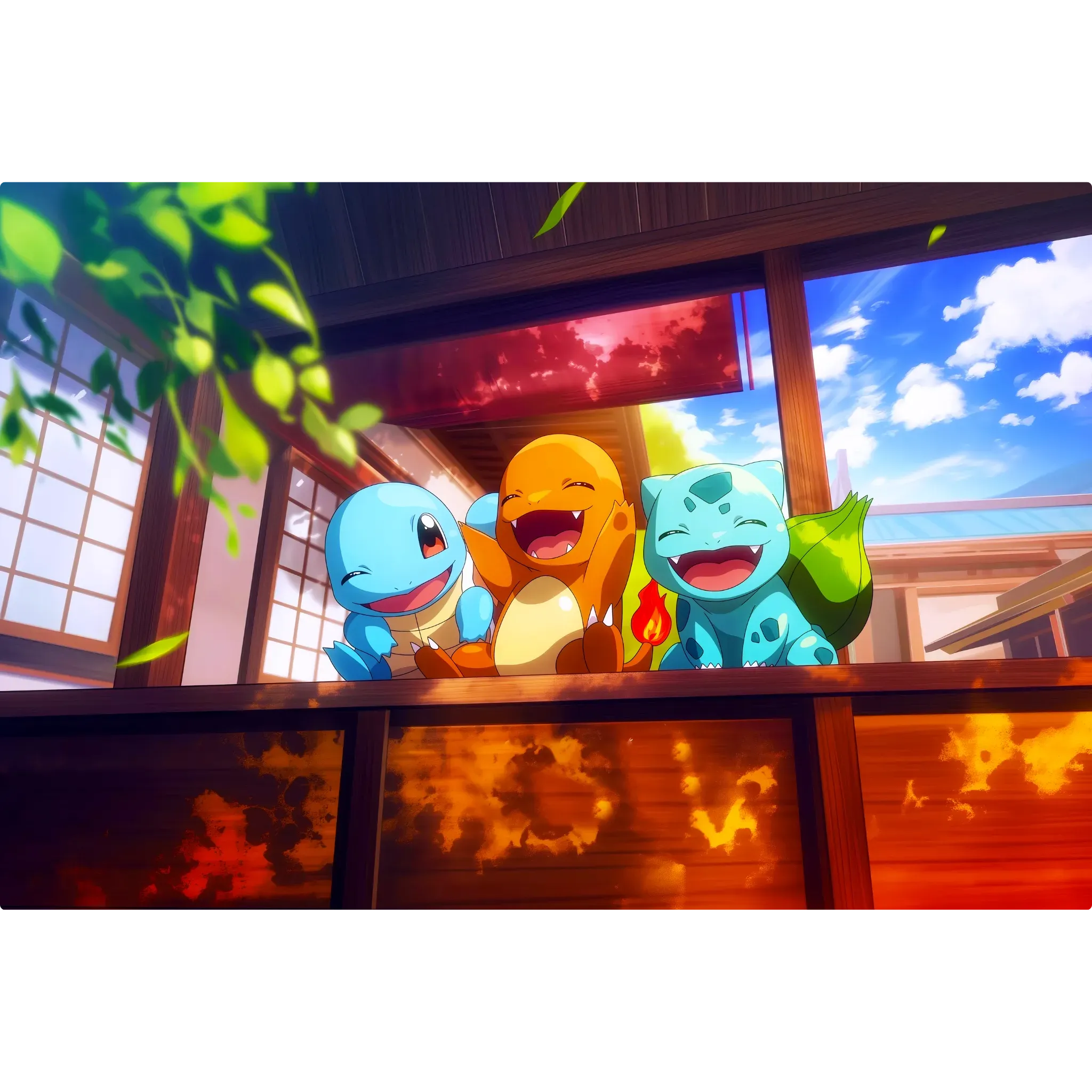Tableau Pokémon Les Starters