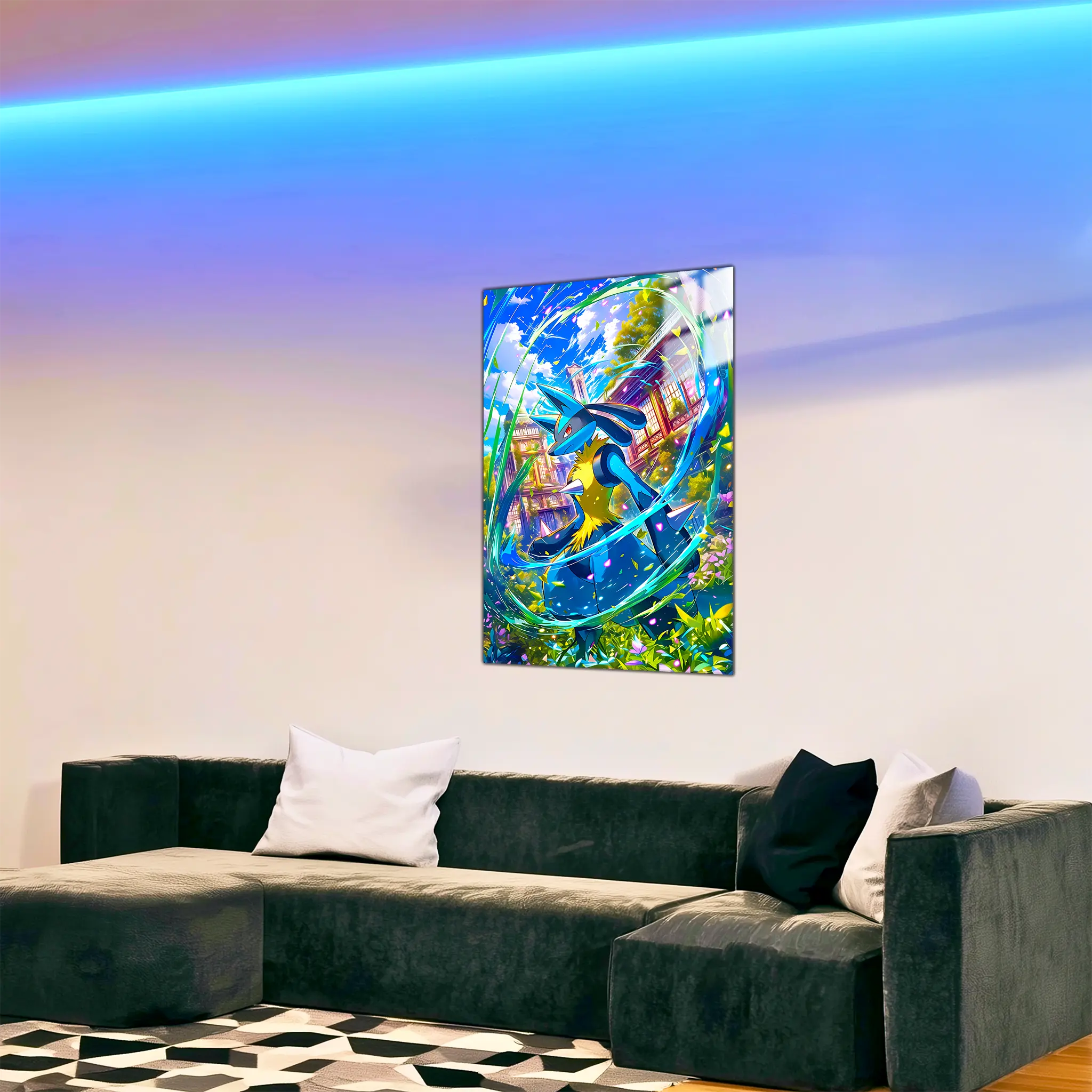 tableau-pokemon-lucario-dans-le-salon | DreamWay