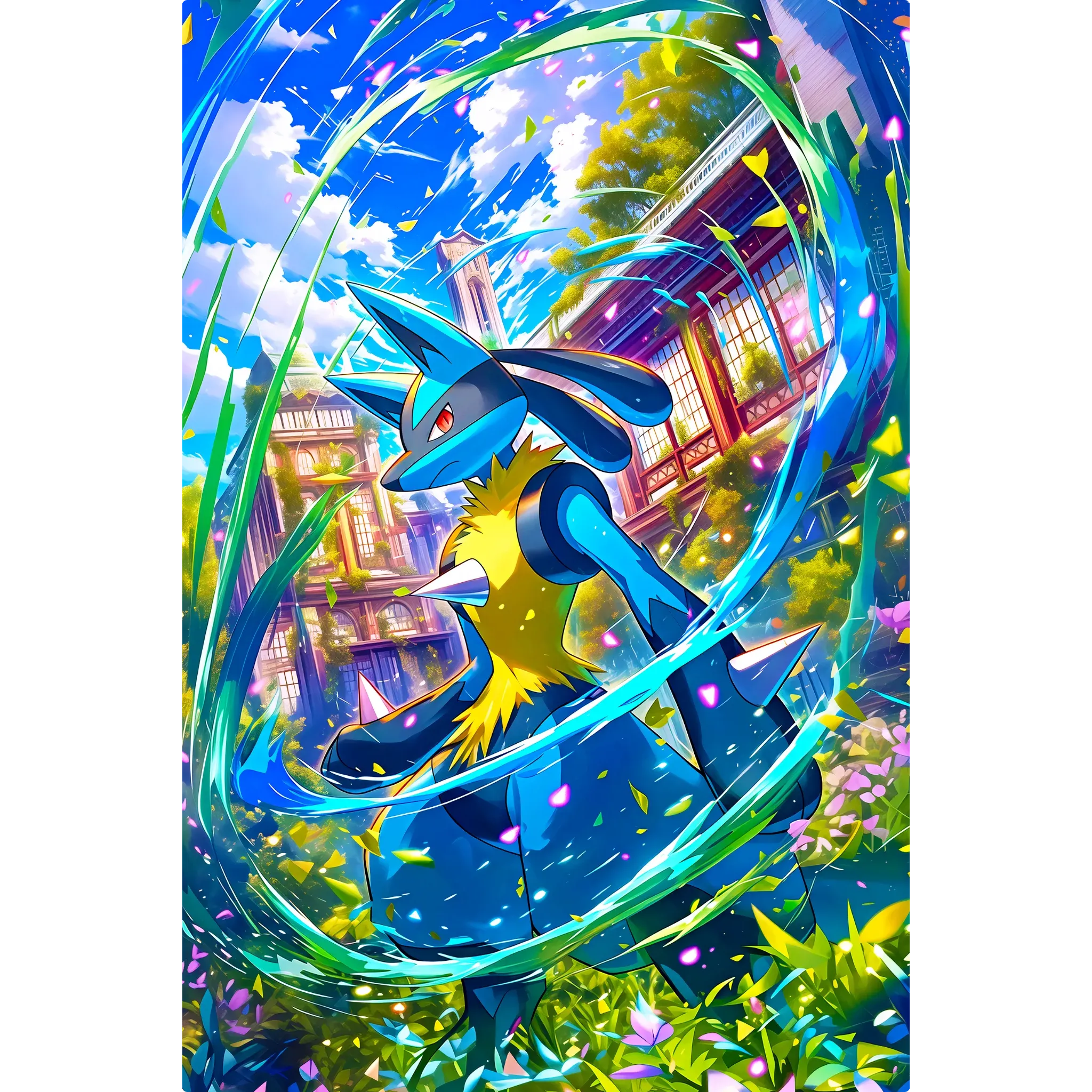 Tableau Pokémon Lucario