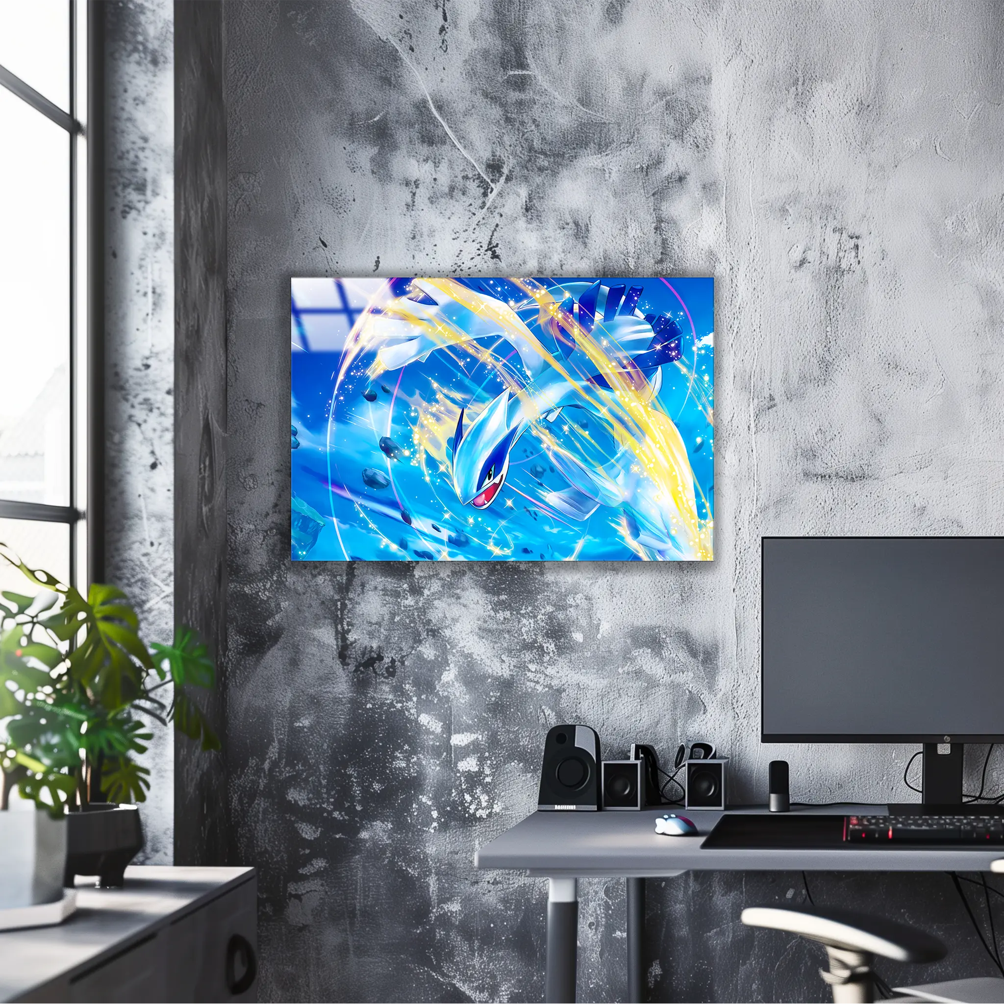 Tableau Pokémon Lugia Tornade