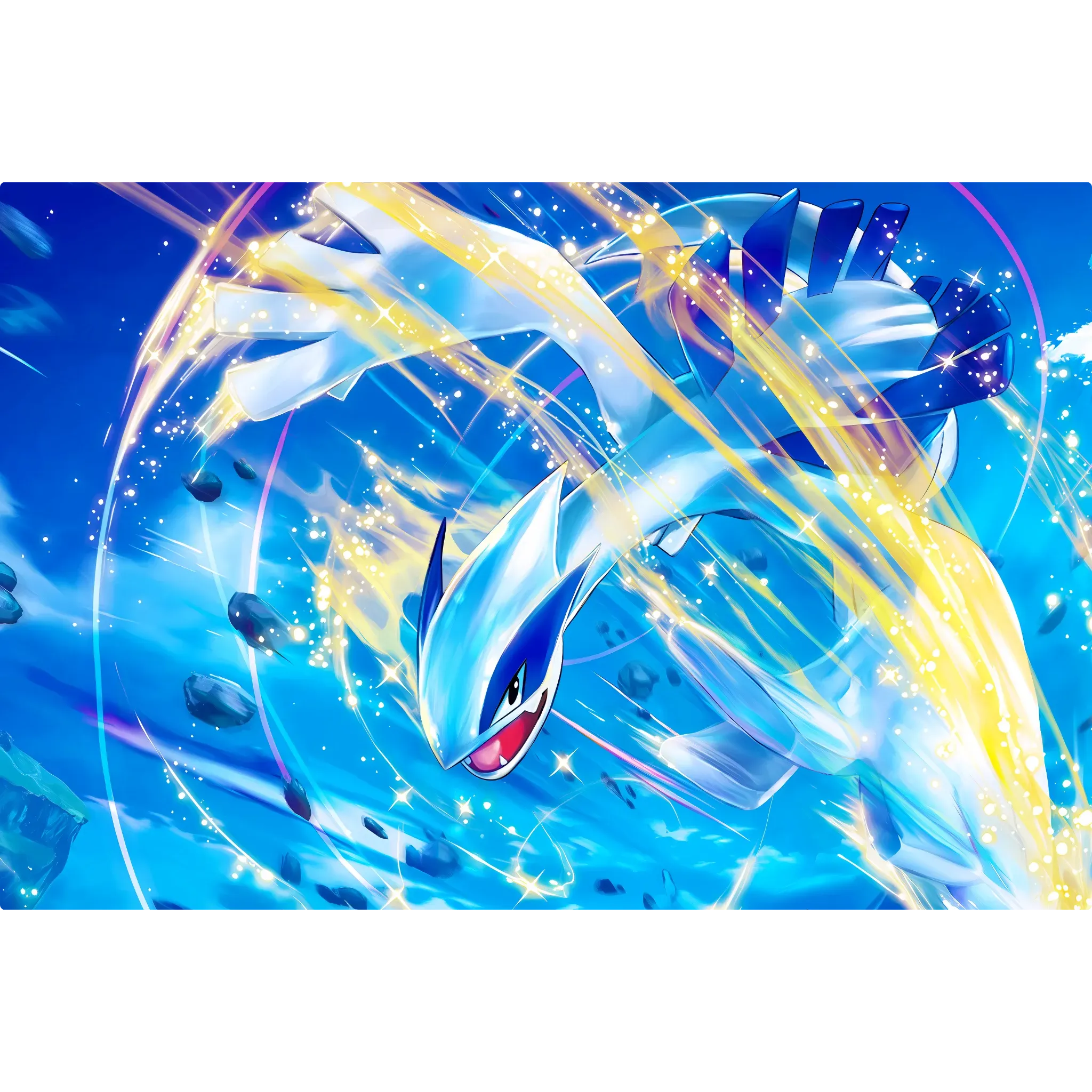 Tableau Pokémon Lugia Tornade