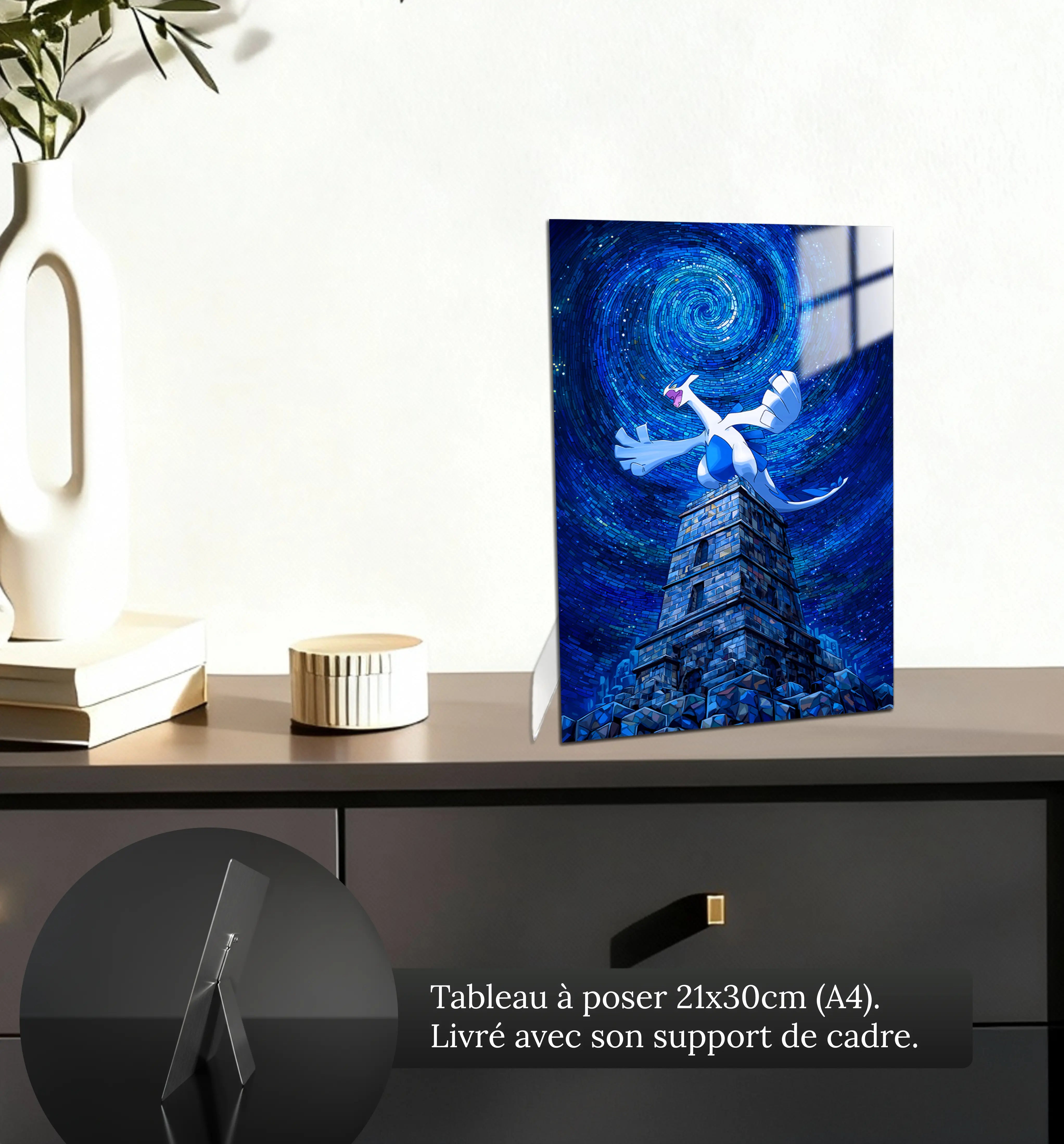 tableau-pokemon-lugia-tour-petit-format-a-poser-sur-meuble | DreamWay