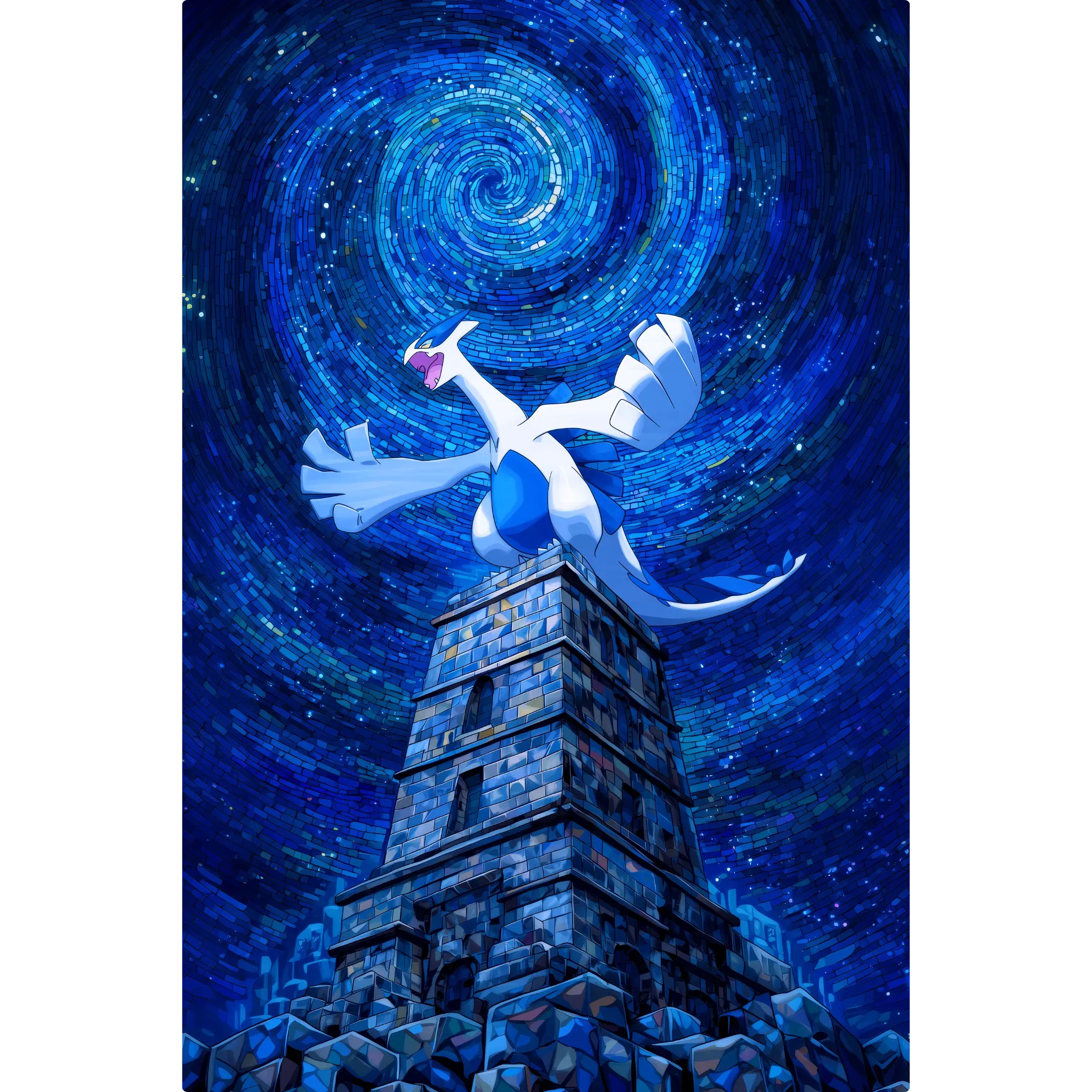 Tableau Pokémon Lugia Tour