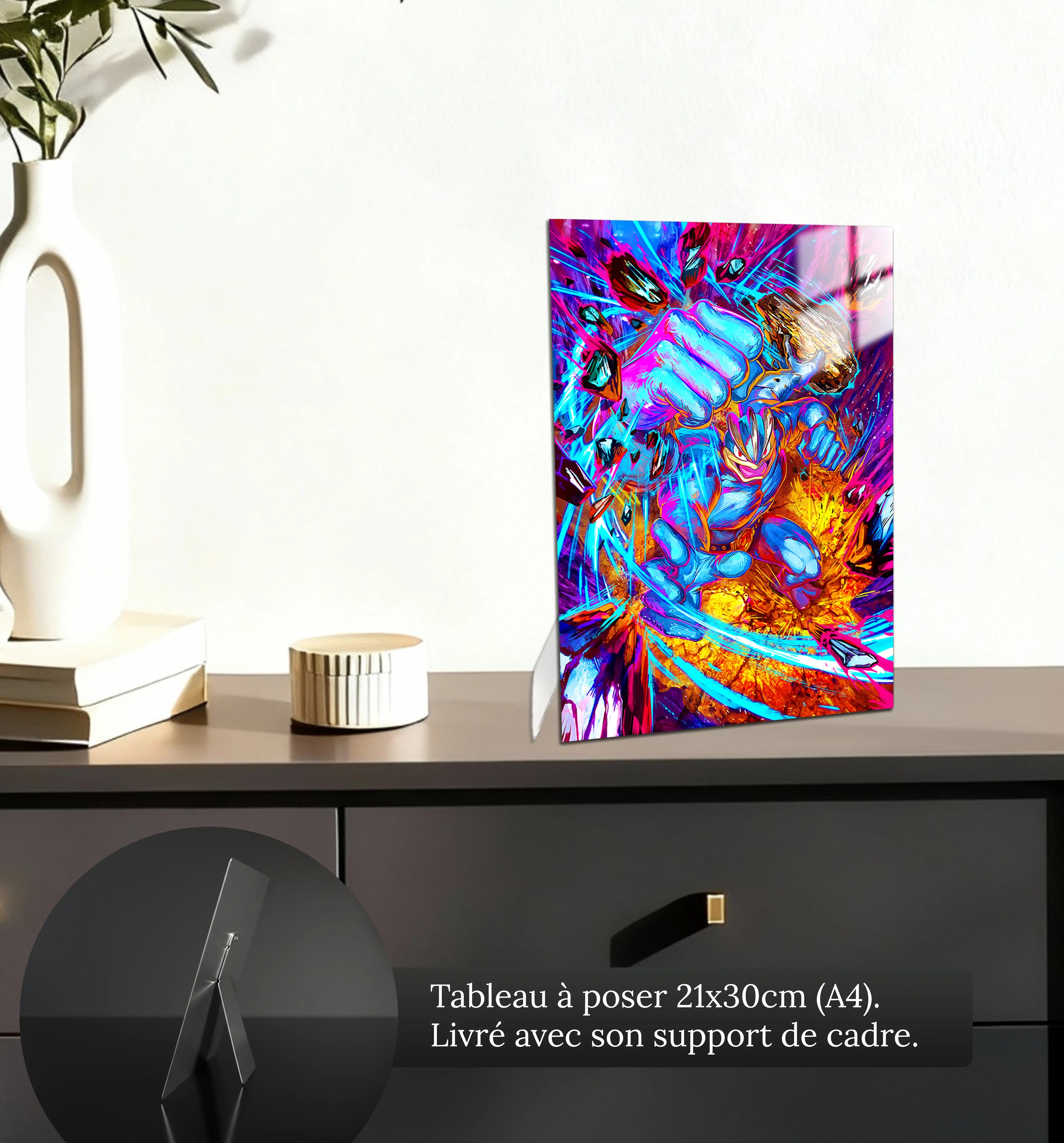 tableau-pokemon-mackogneur-colore-petit-format-a-poser-sur-meuble | DreamWay