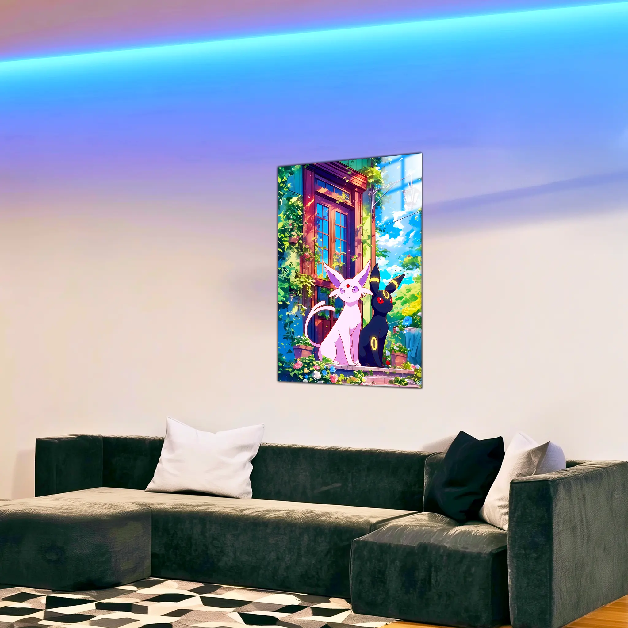 tableau-pokemon-mentali-et-noctali-dans-le-salon | DreamWay