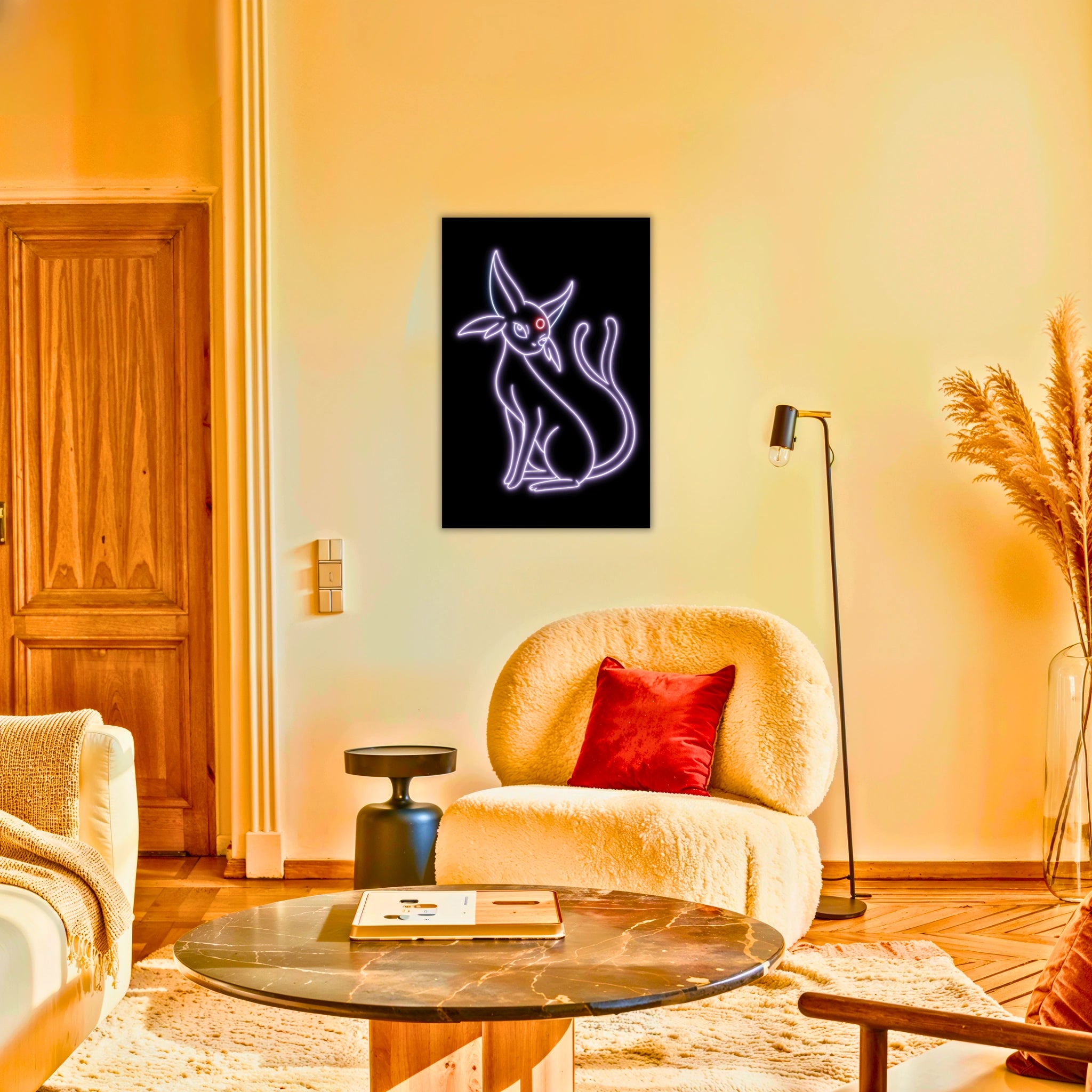 Tableau Pokémon Mentali Néon