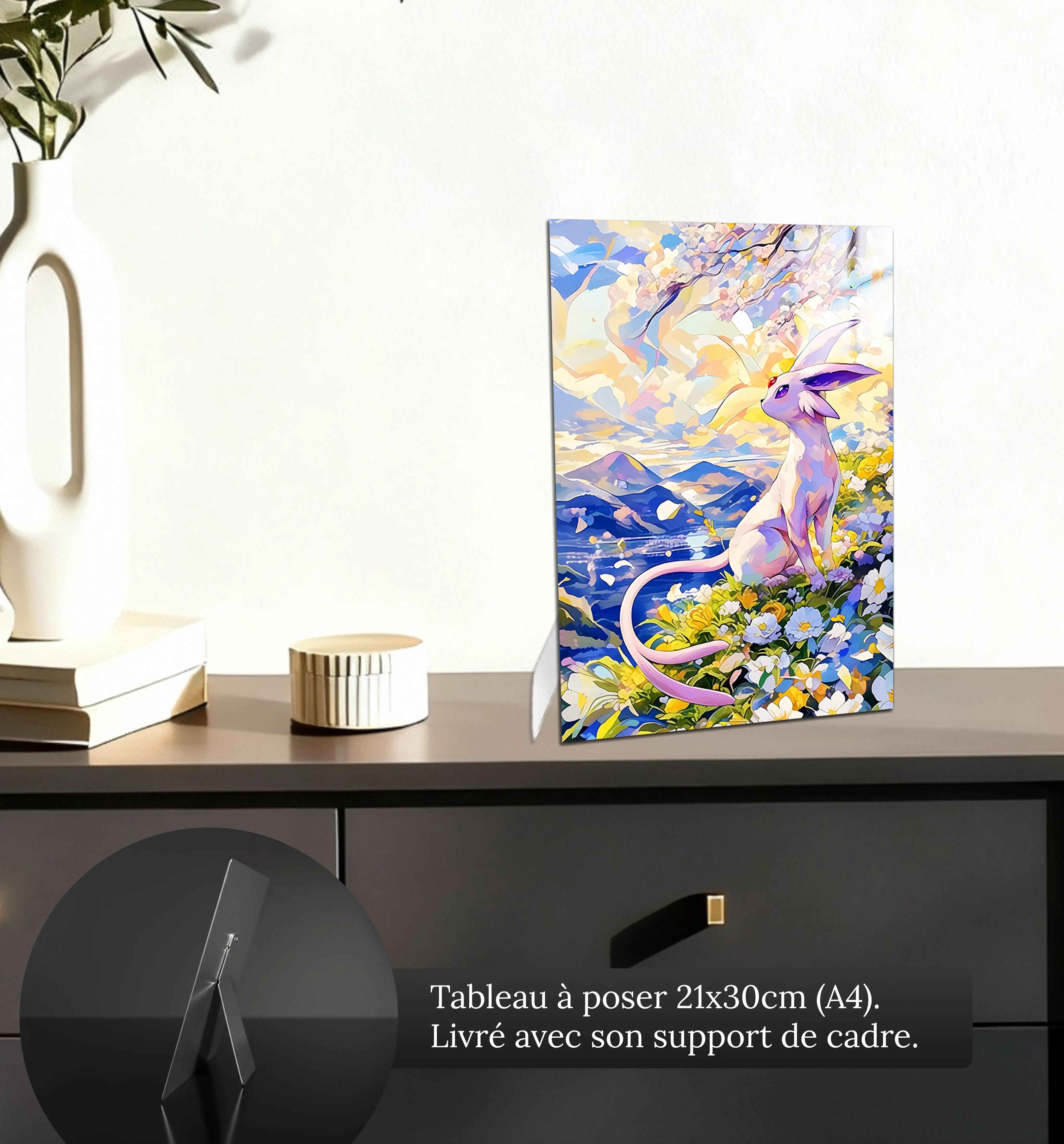 tableau-pokemon-mentali-paysage-fleurie-petit-format-a-poser-sur-meuble | DreamWay