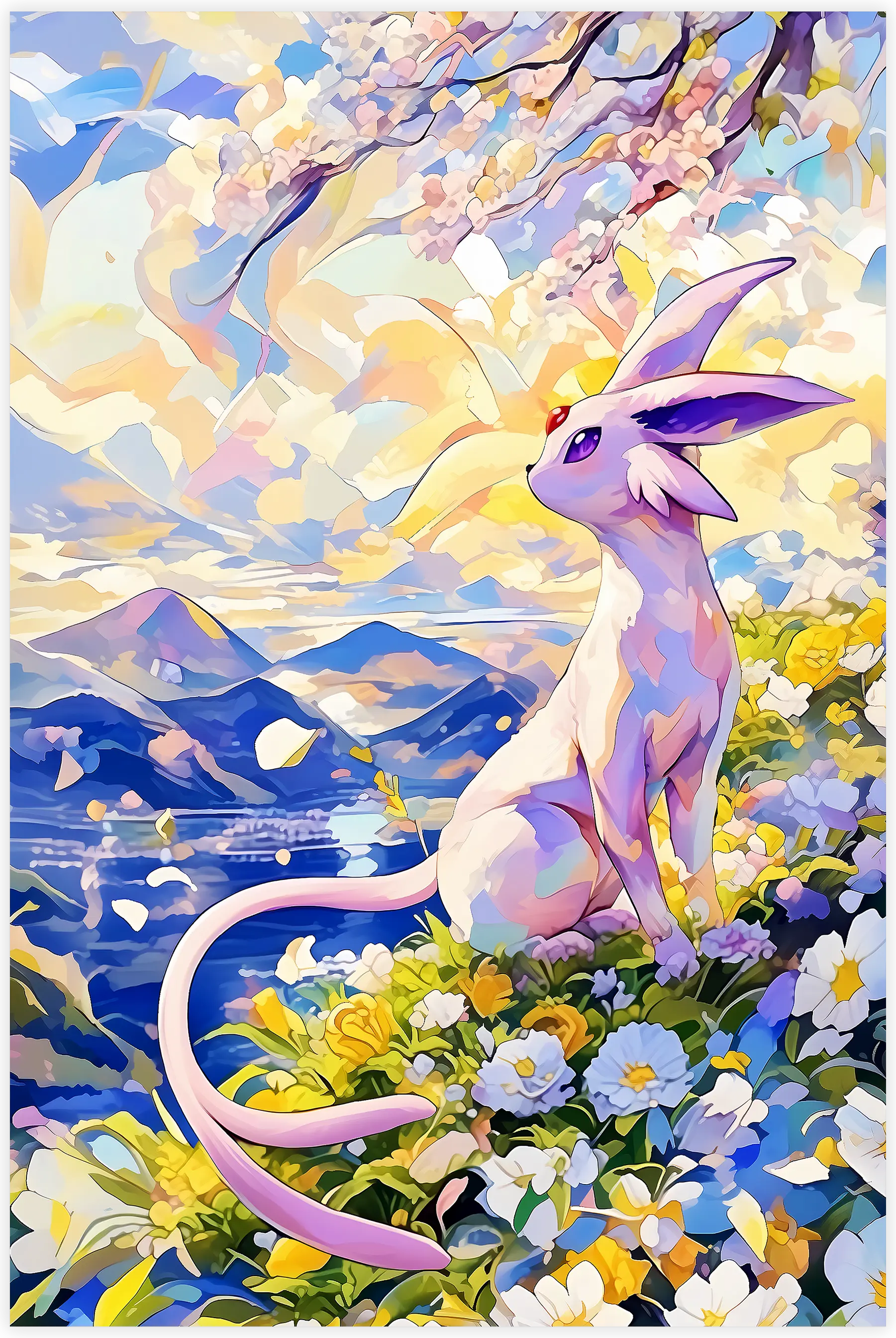 Tableau Pokémon Mentali Paysage