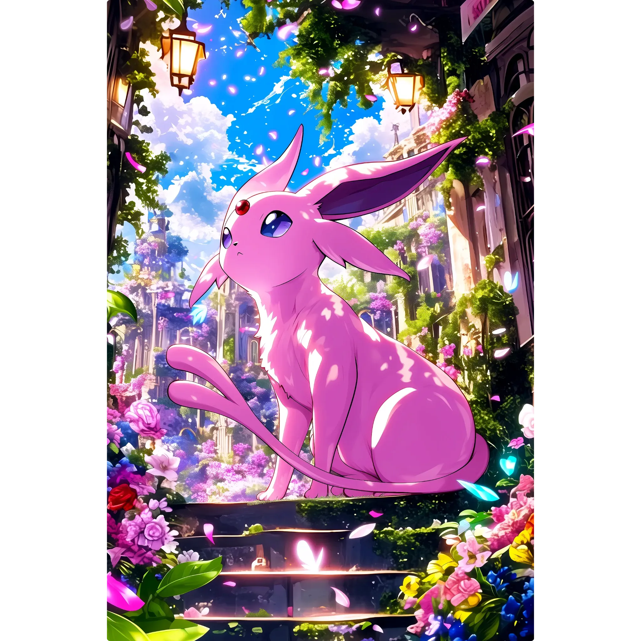 Tableau Pokémon Mentali Portrait