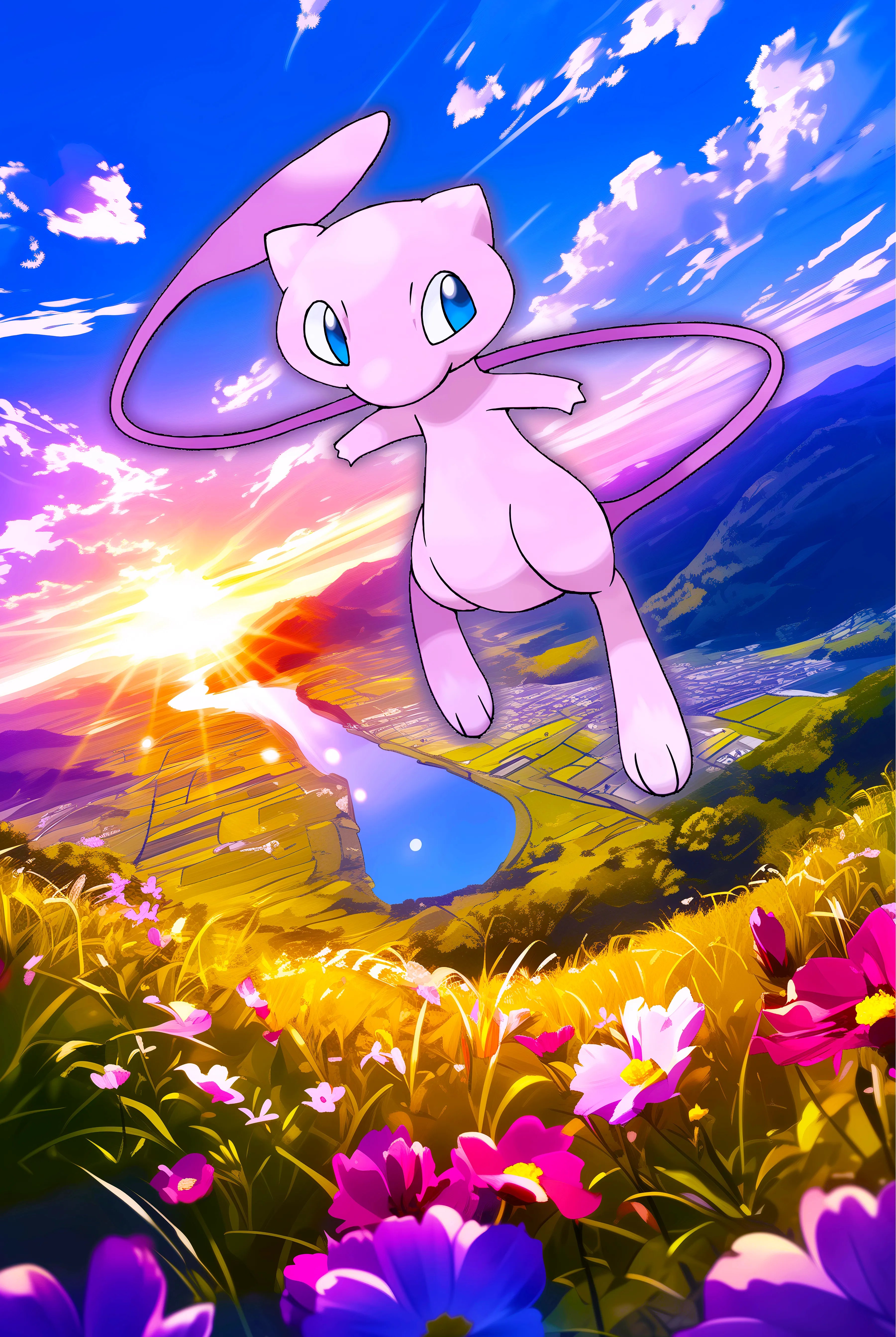Tableau Pokémon Mew