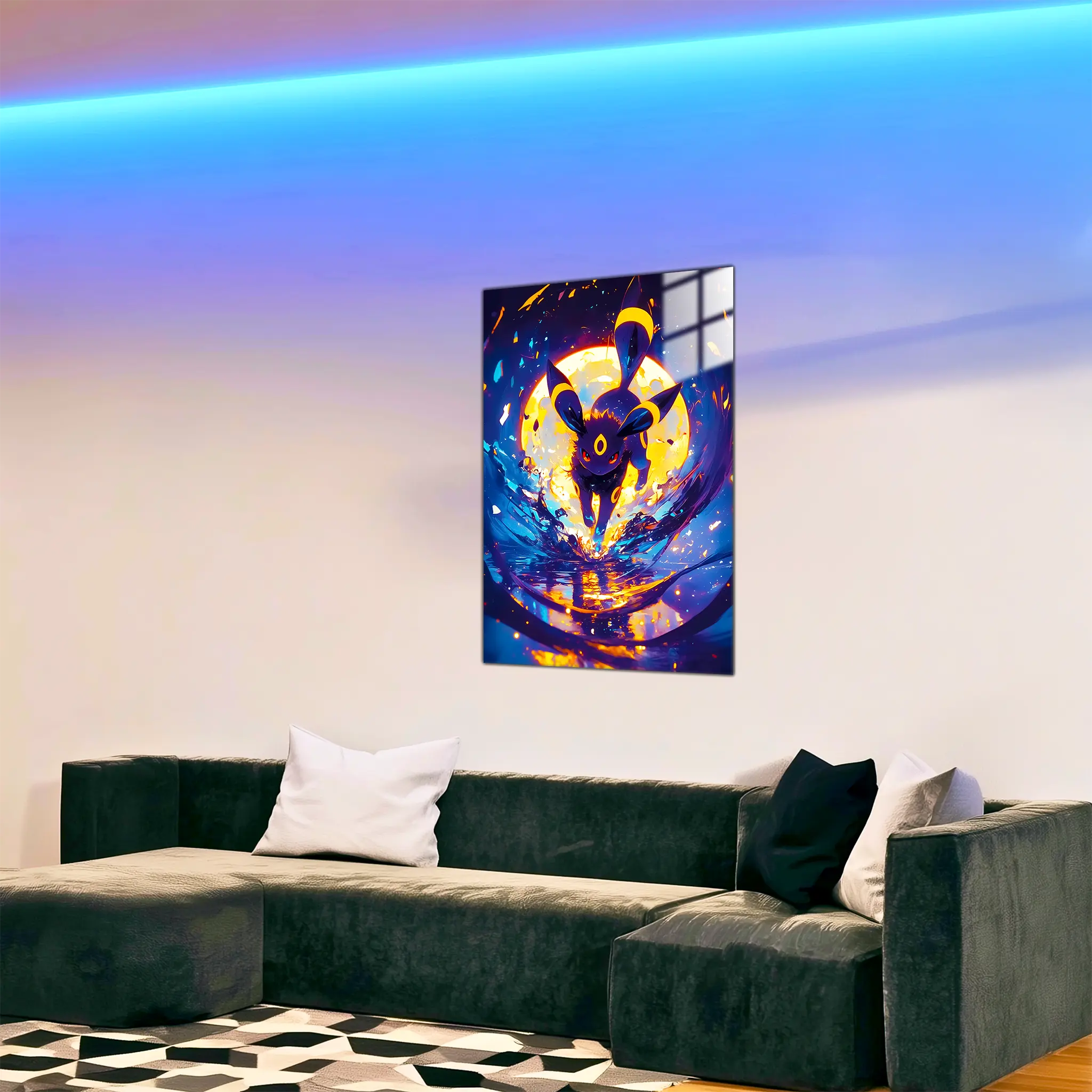 tableau-pokemon-noctali-dans-le-salon | DreamWay