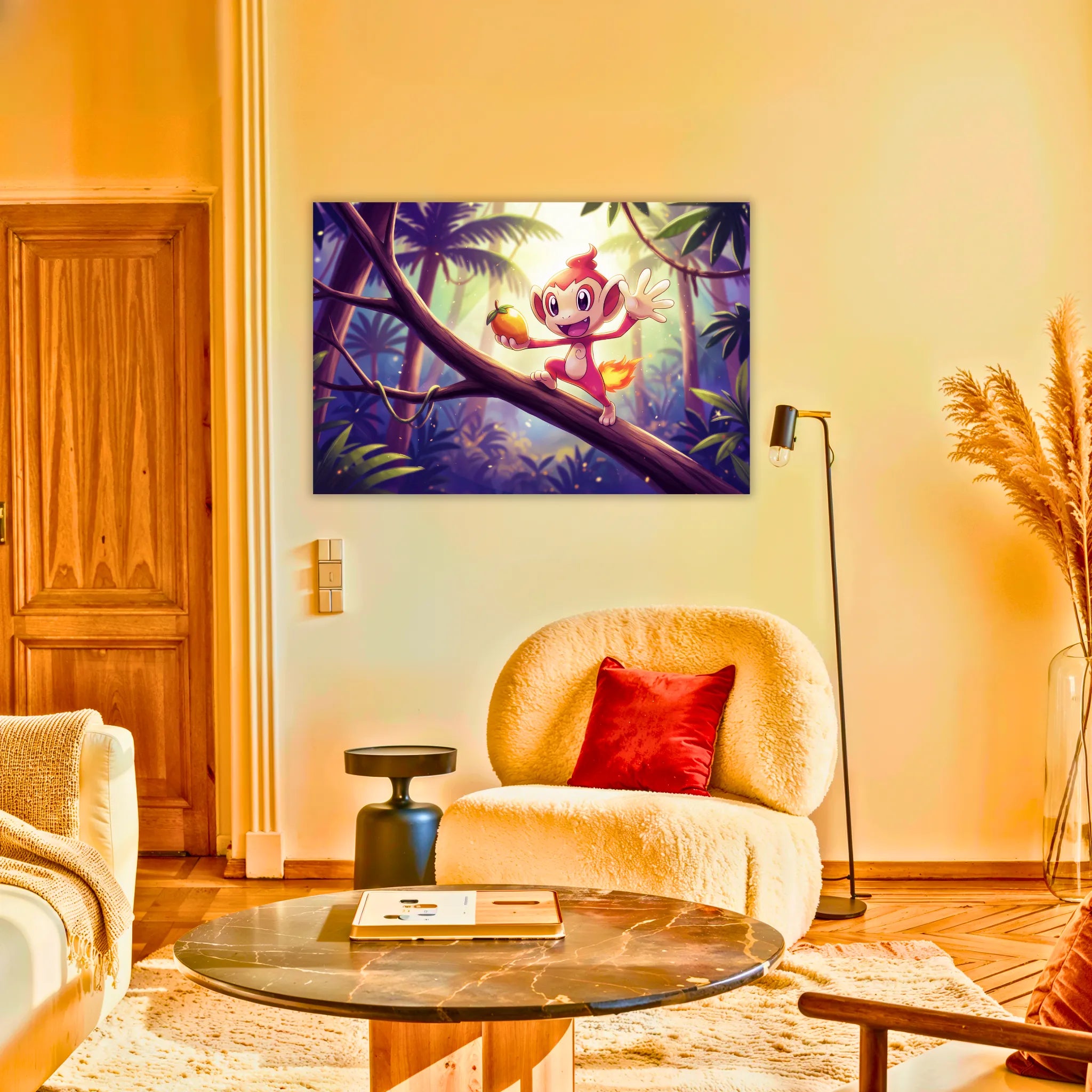 Tableau Pokémon Ouisticram paysage