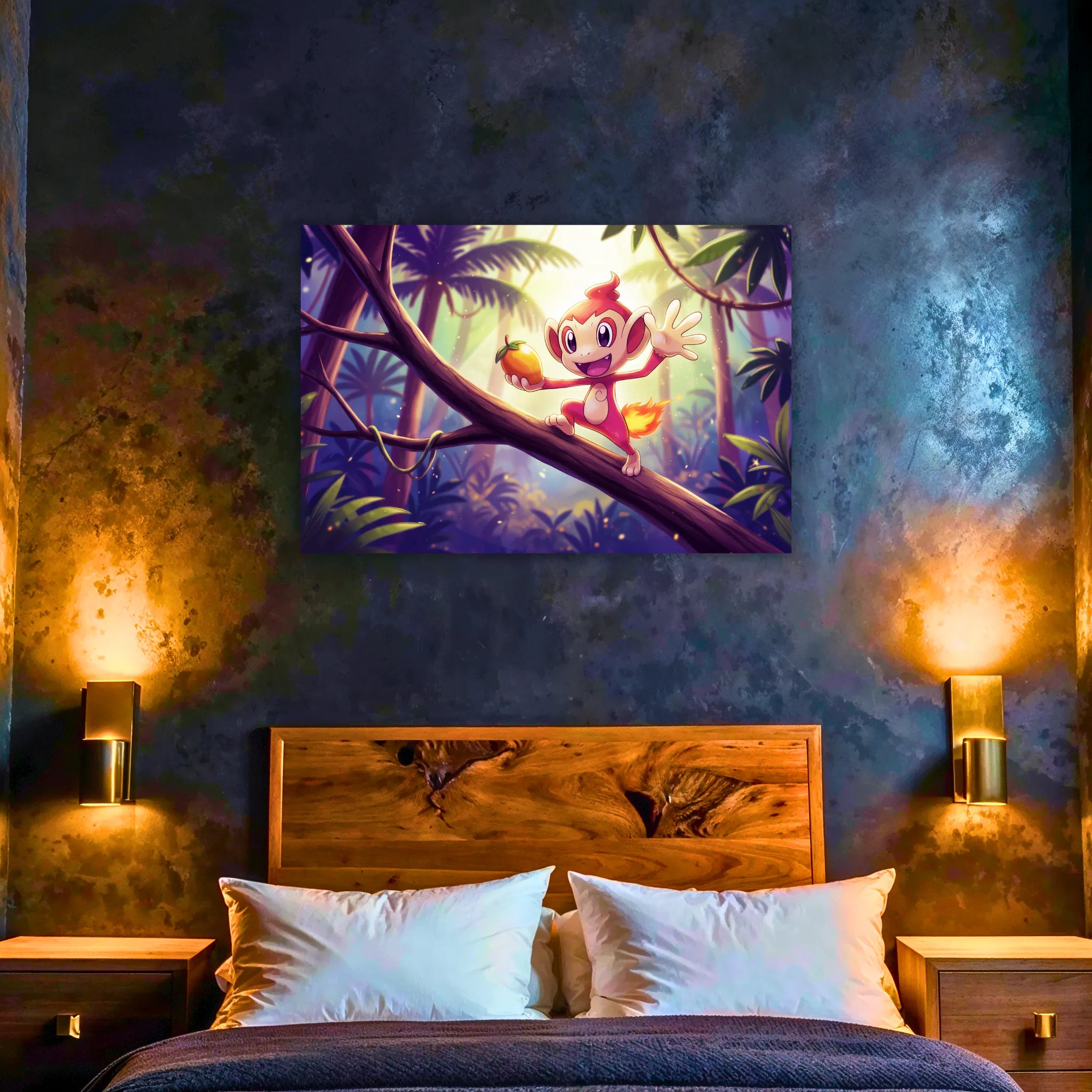 Tableau Pokémon Ouisticram paysage