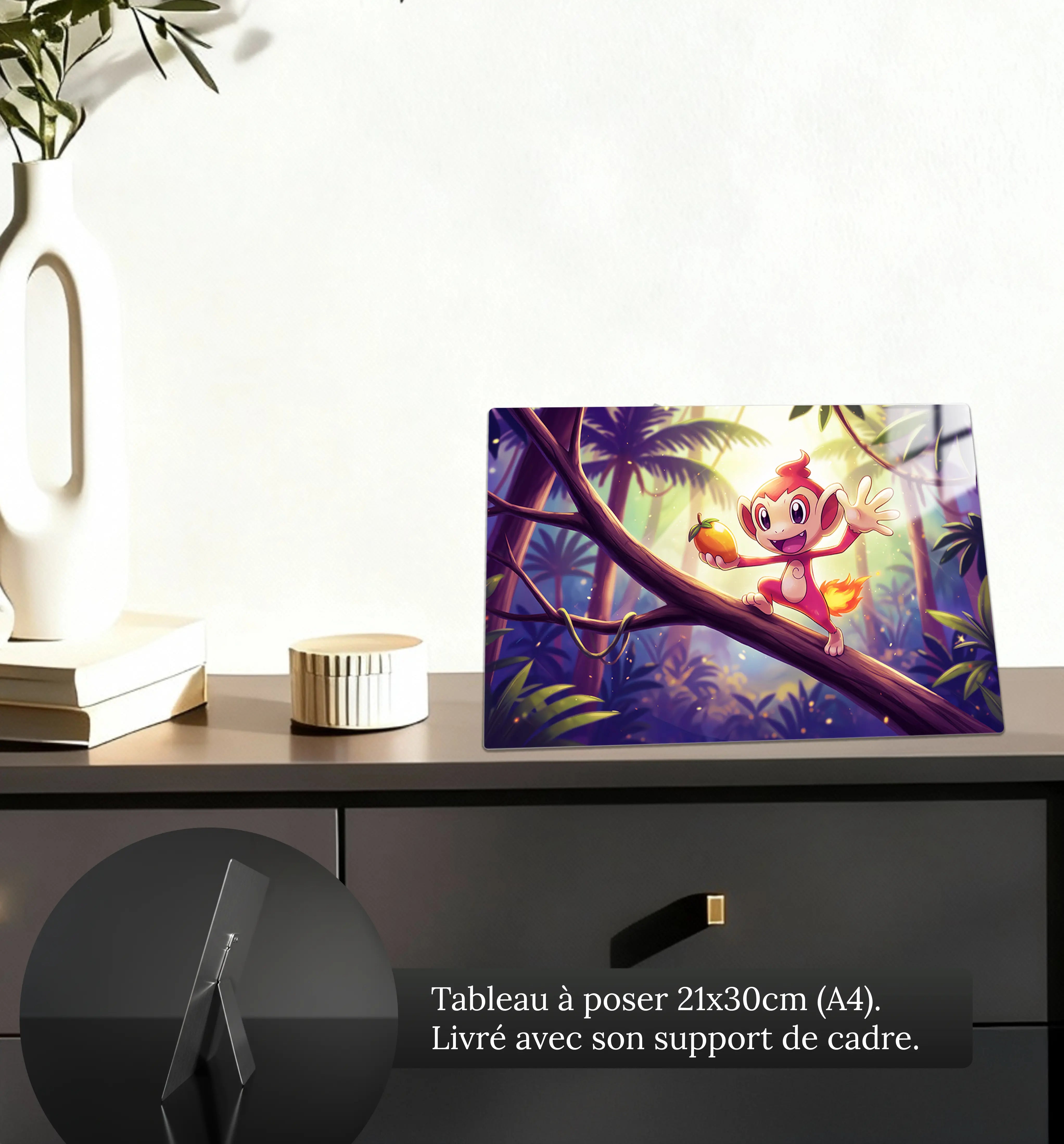 tableau-pokemon-ouisticram-paysage-petit-format-a-poser-sur-meuble | DreamWay