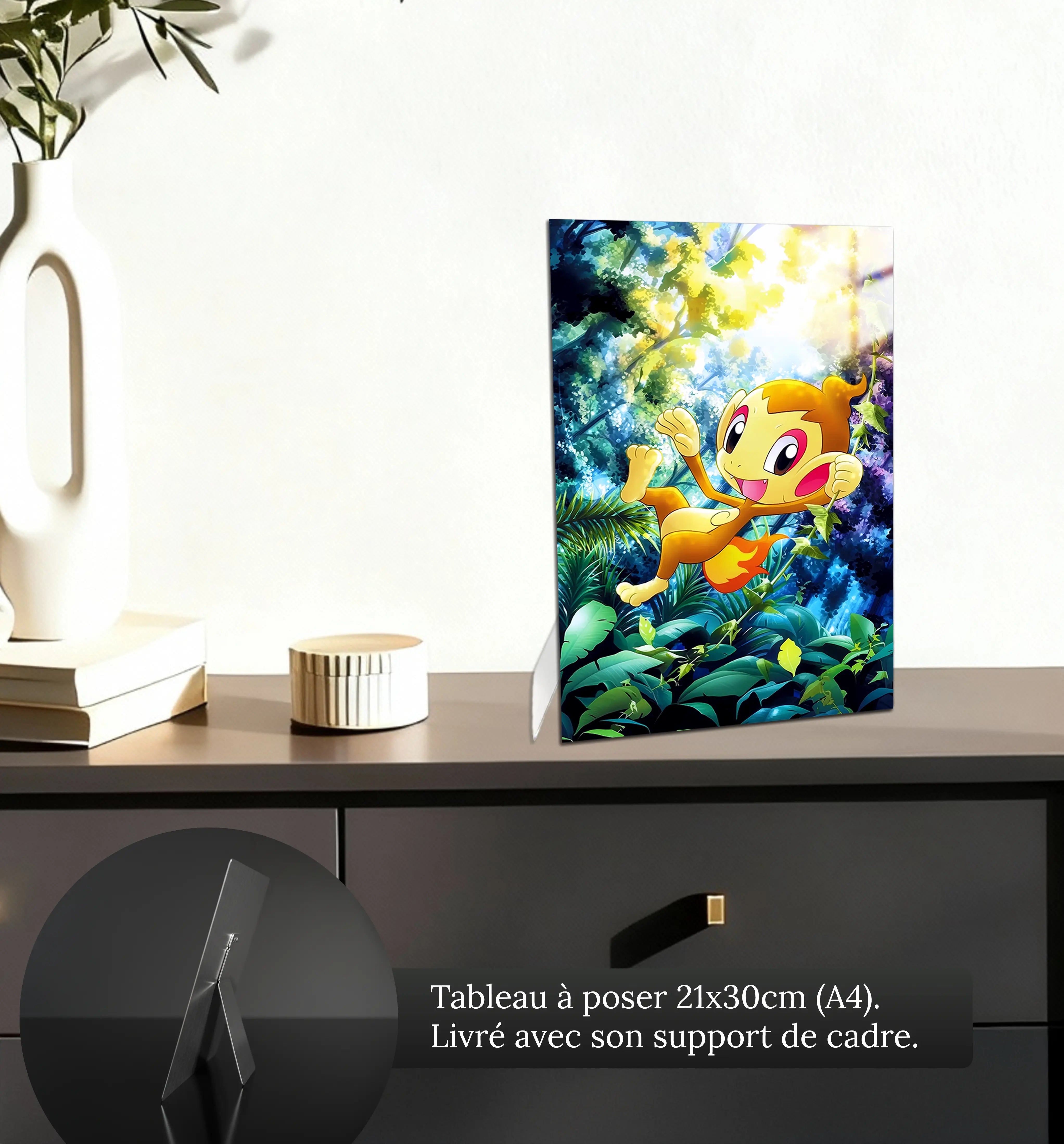 tableau-pokemon-ouisticram-petit-format-a-poser-sur-meuble | DreamWay
