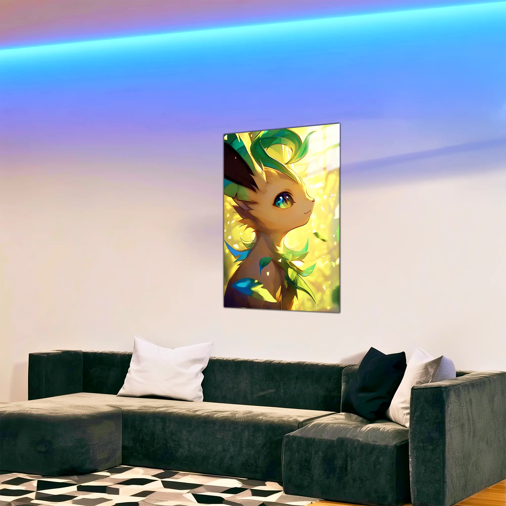 tableau-pokemon-phylalli-portrait-dans-le-salon | DreamWay