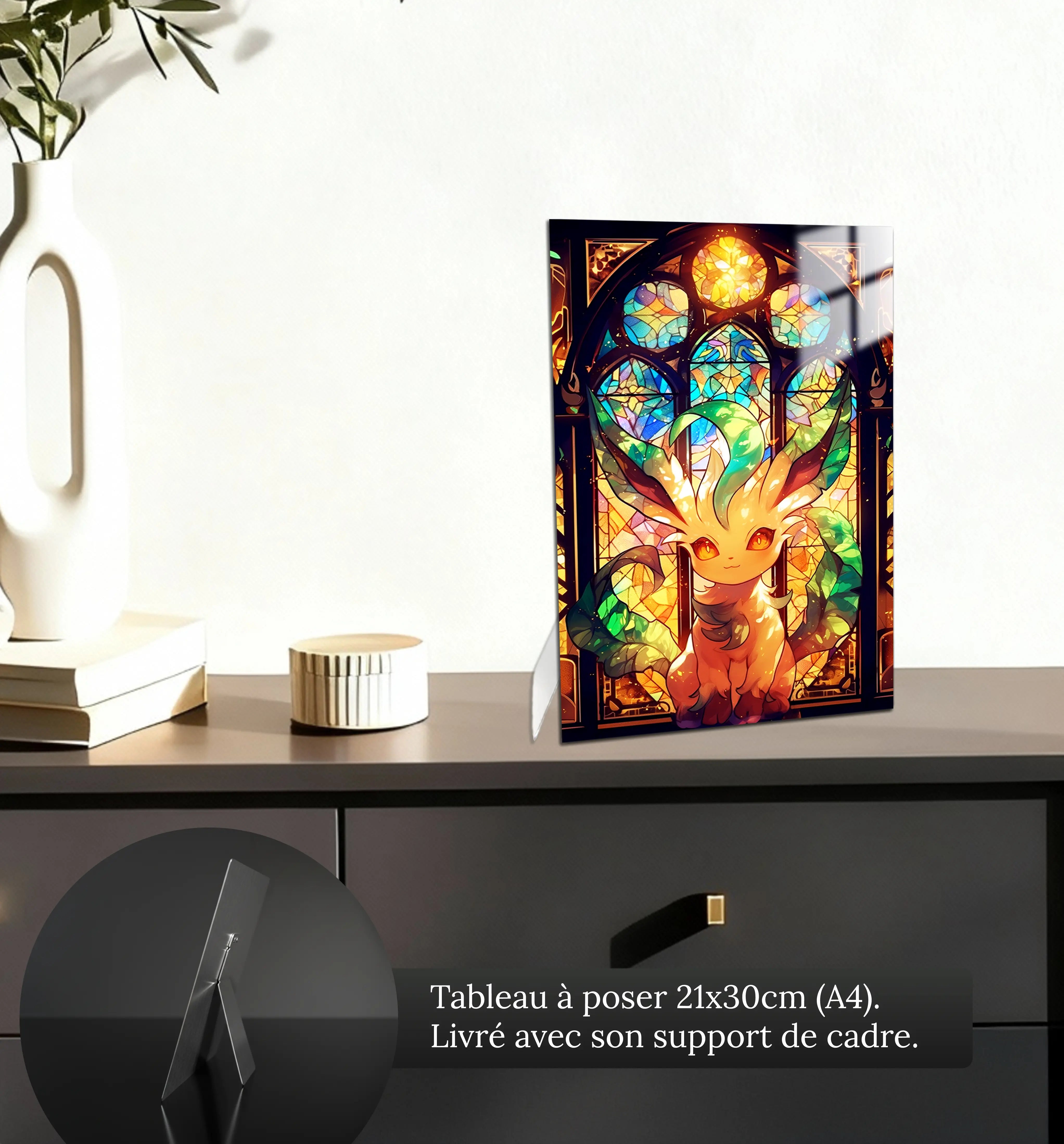 tableau-pokemon-phylalli-vitrail-petit-format-a-poser-sur-meuble | DreamWay