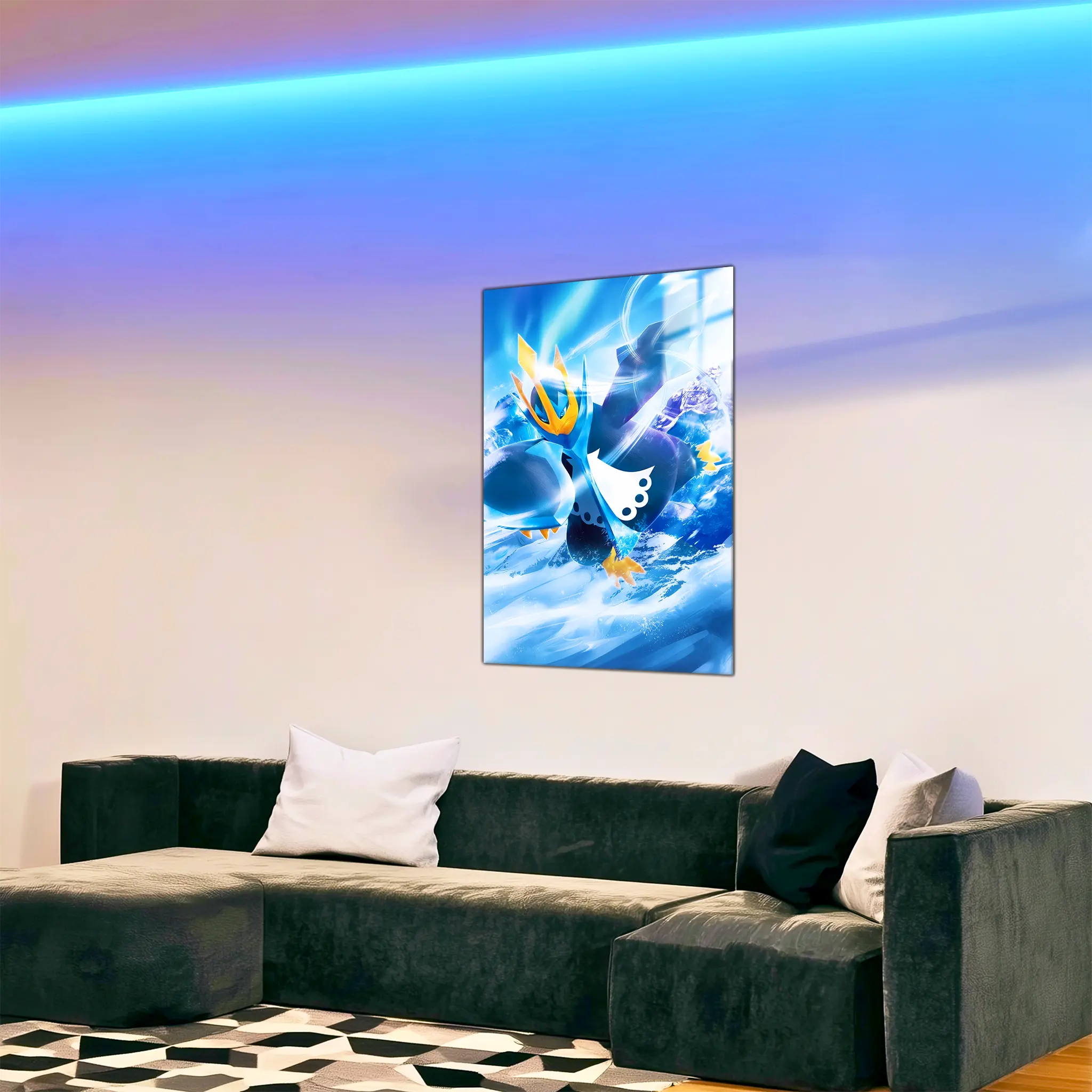 tableau-pokemon-pingoleon-attaque-dans-le-salon | DreamWay