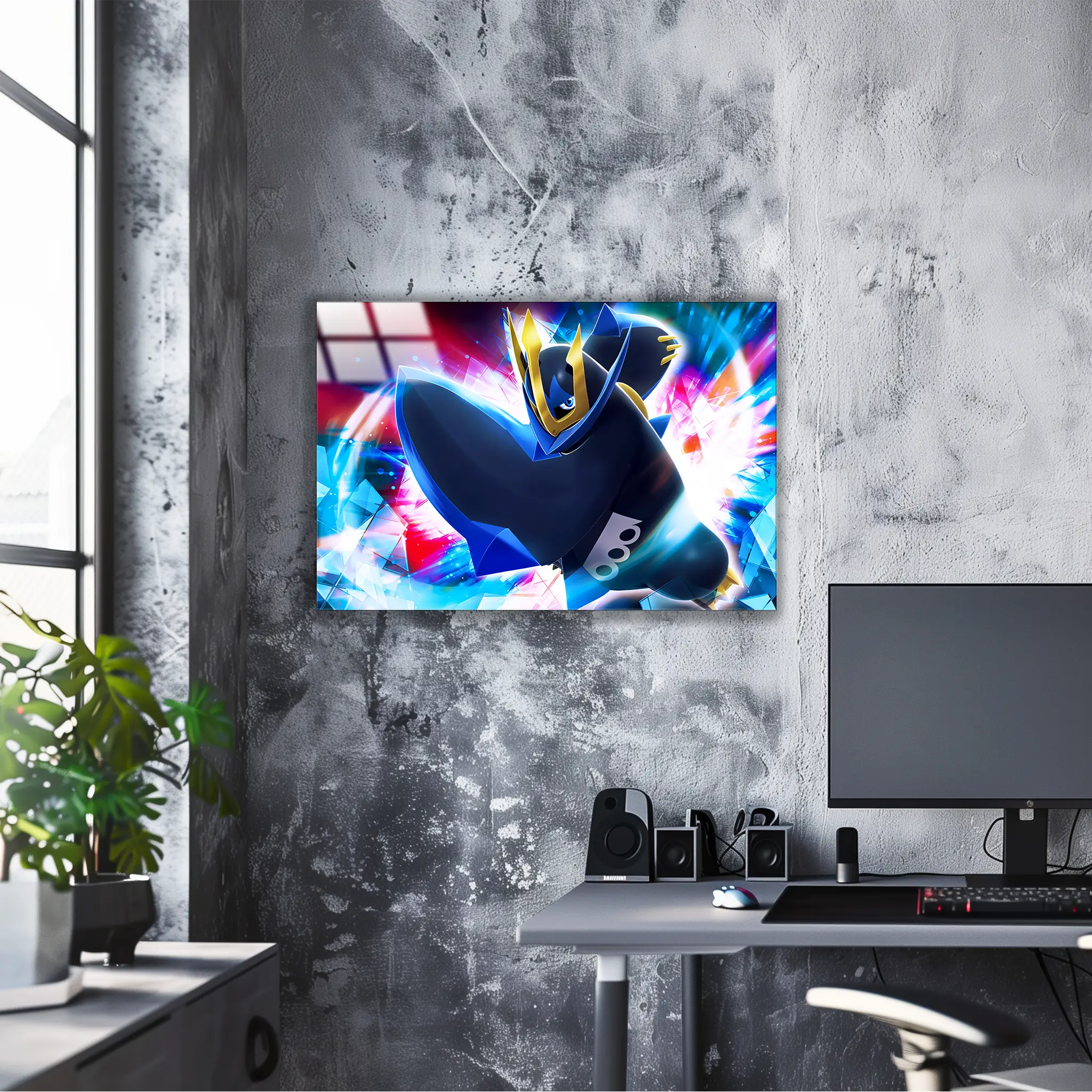 Tableau Pokémon Pingoléon Coloré