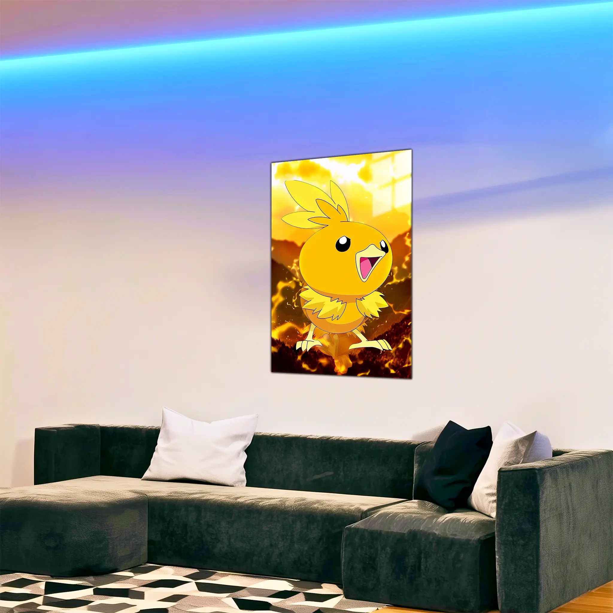 tableau-pokemon-poussifeu-dans-le-salon | DreamWay