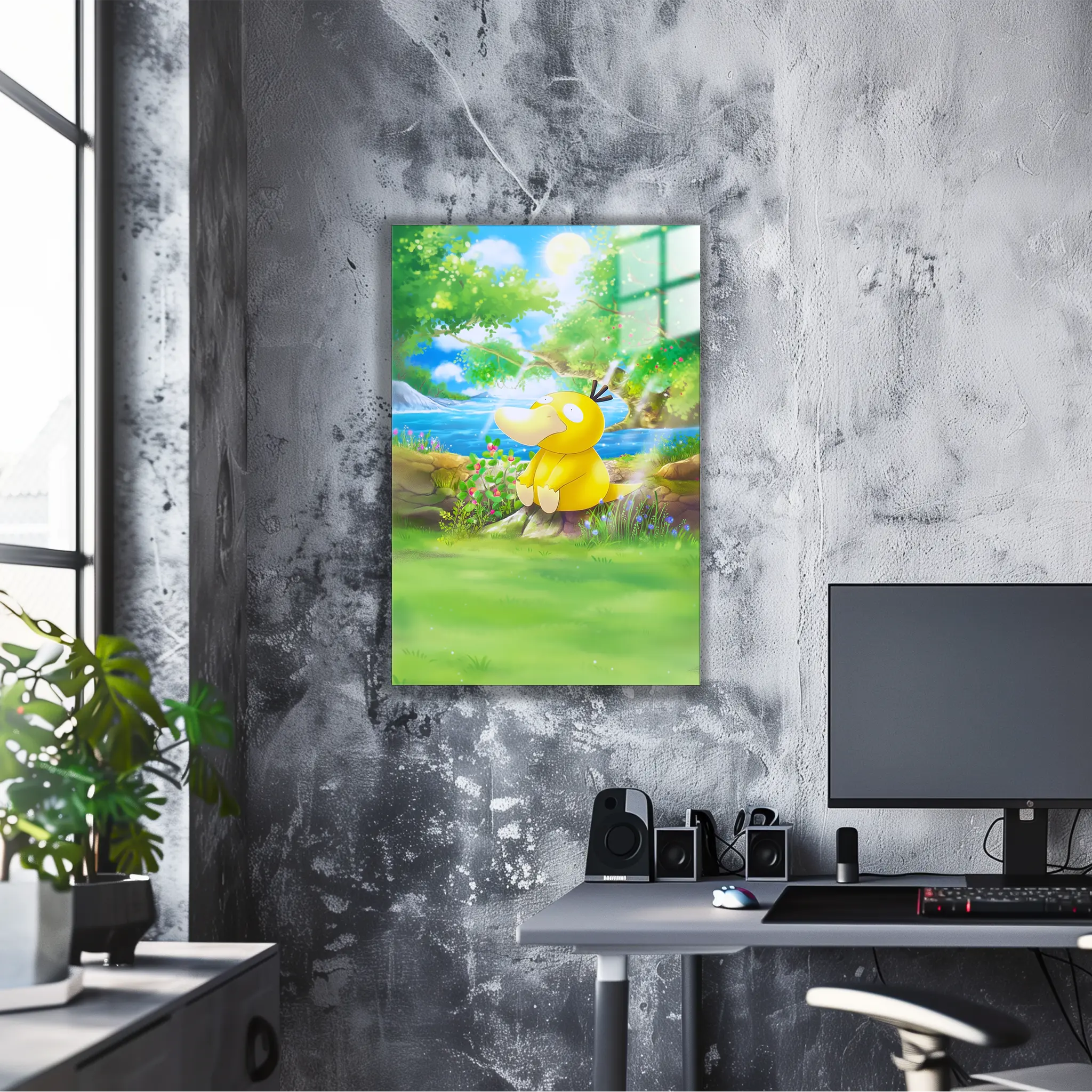 Tableau Pokémon Psykokwak Nature