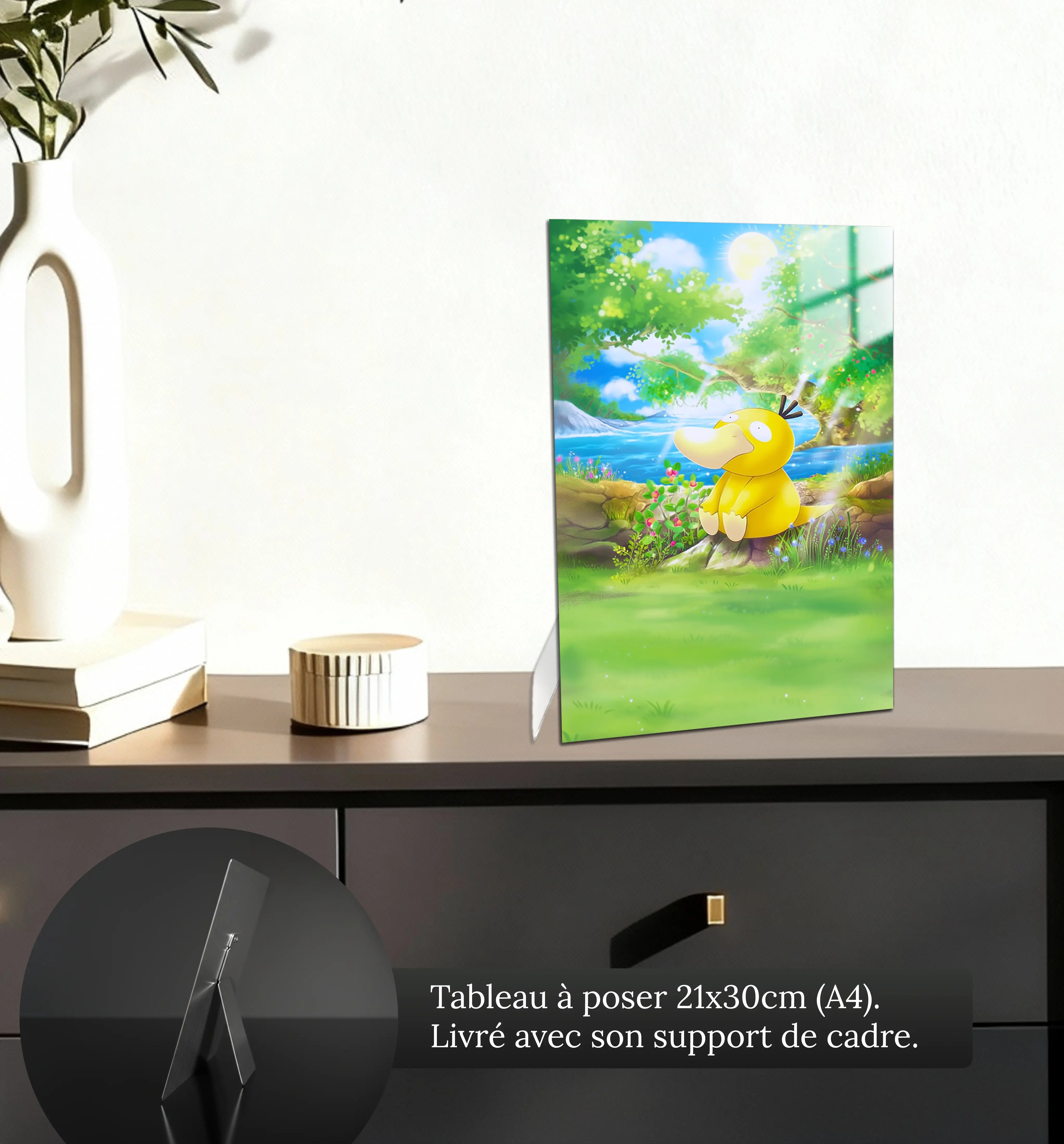 tableau-pokemon-psykokwak-nature-petit-format-a-poser-sur-meuble | DreamWay