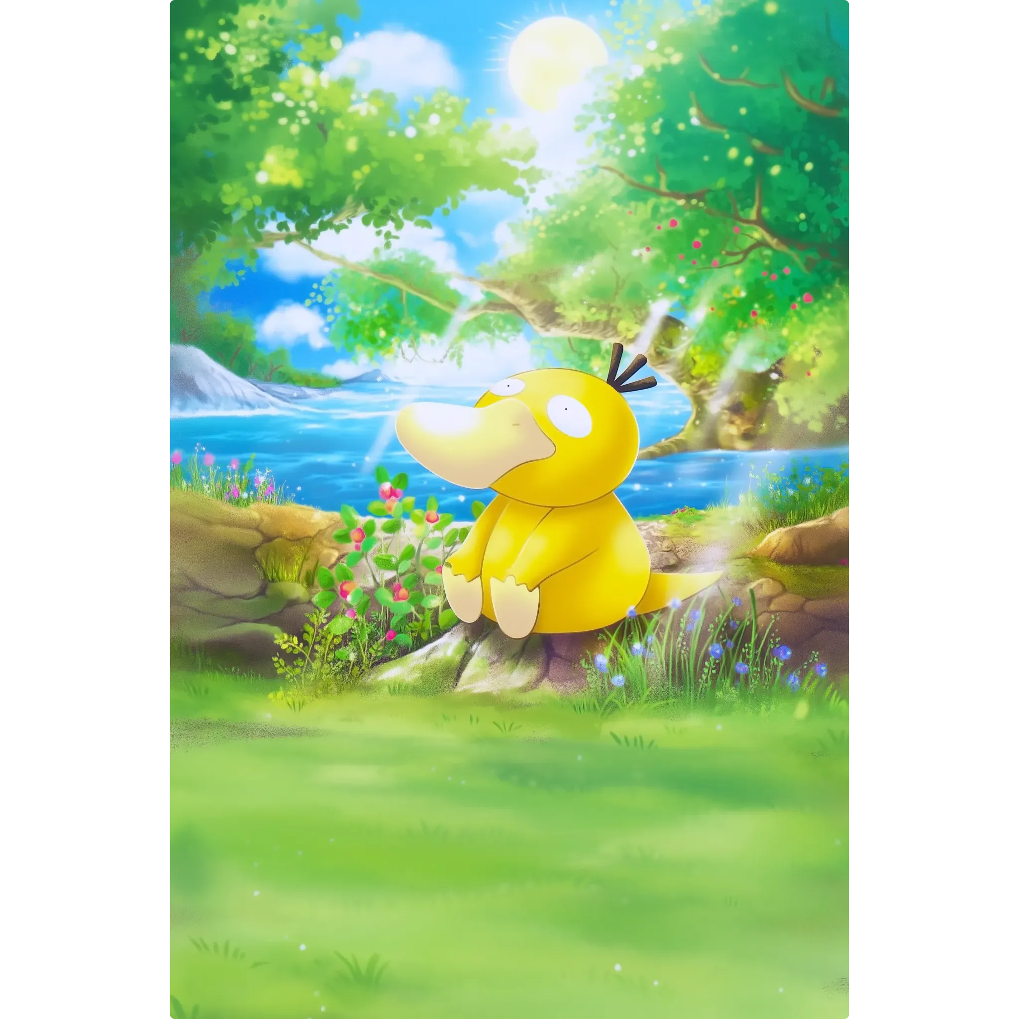 Tableau Pokémon Psykokwak Nature