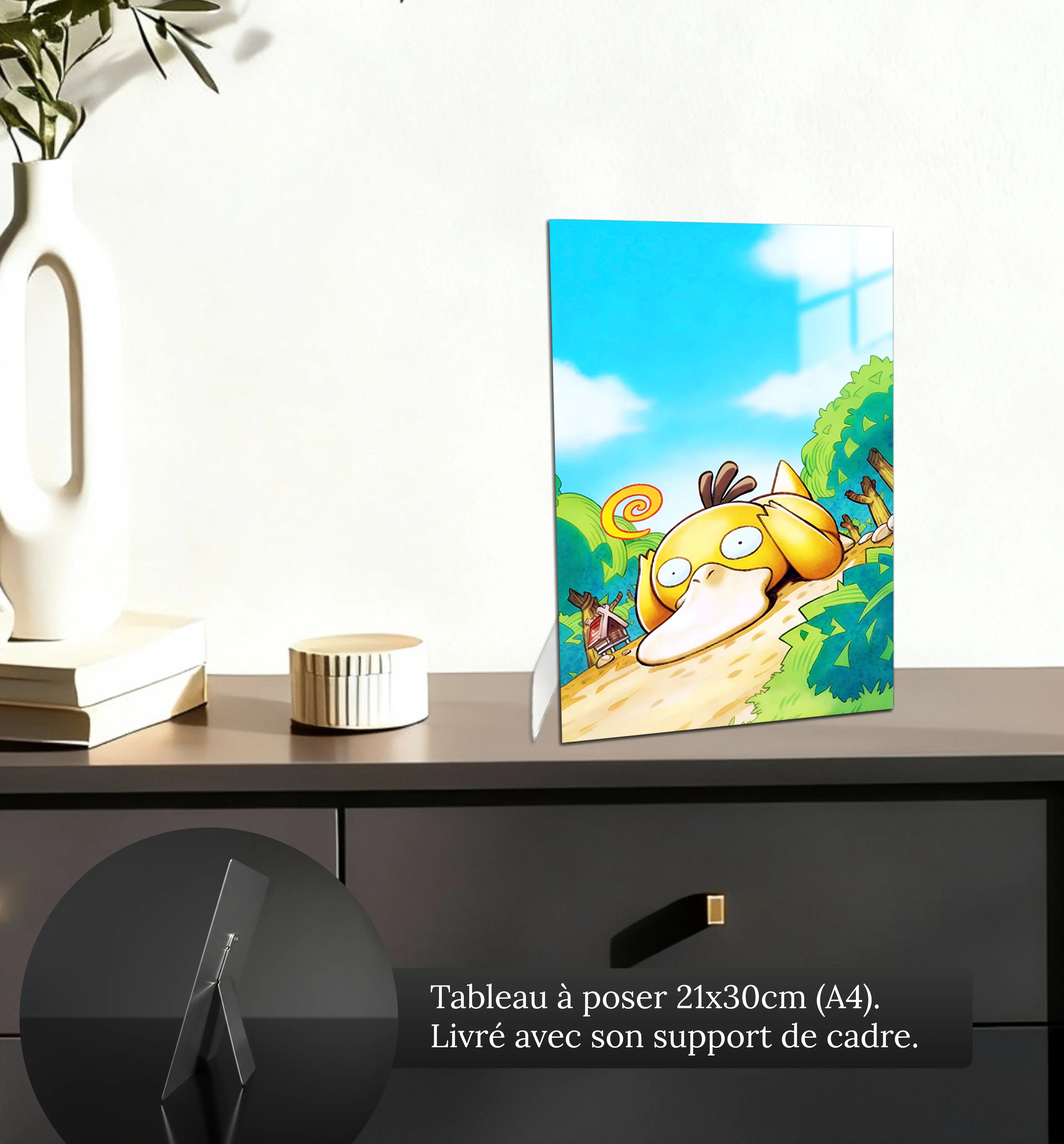 tableau-pokemon-psykokwak-petit-format-a-poser-sur-meuble | DreamWay