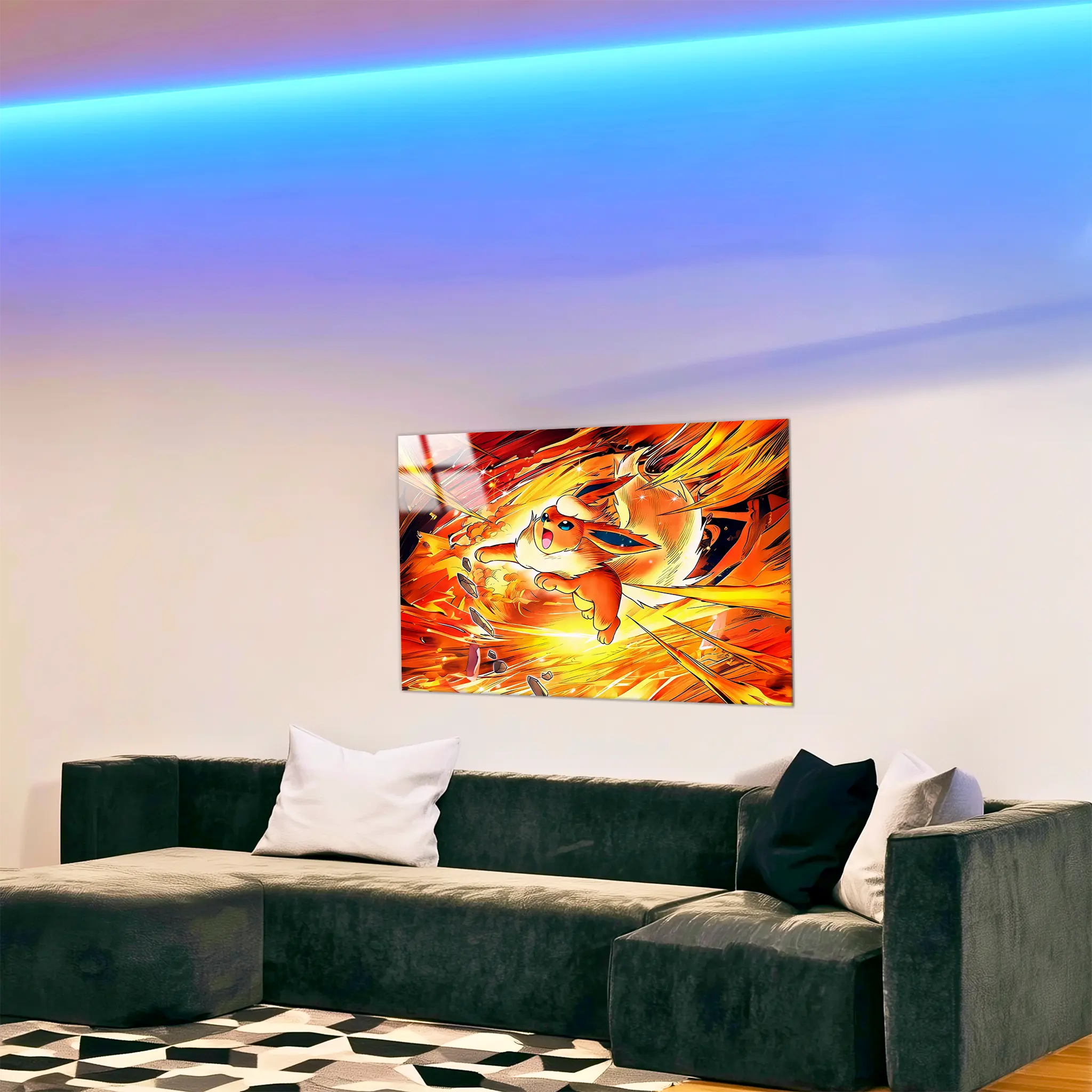 tableau-pokemon-pyrolie-flamme-destructive-dans-le-salon | DreamWay