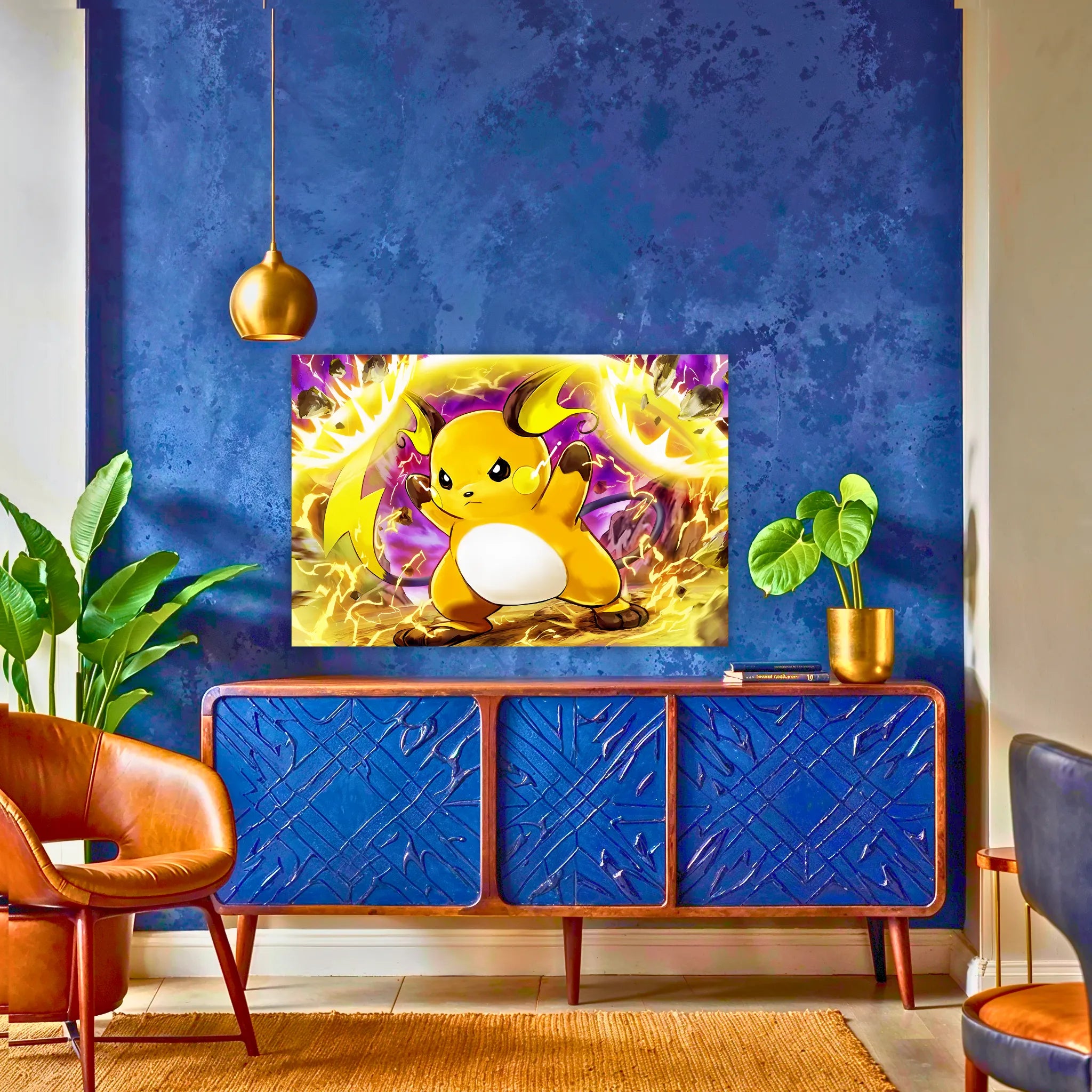 Tableau Pokémon Raichu Attaque