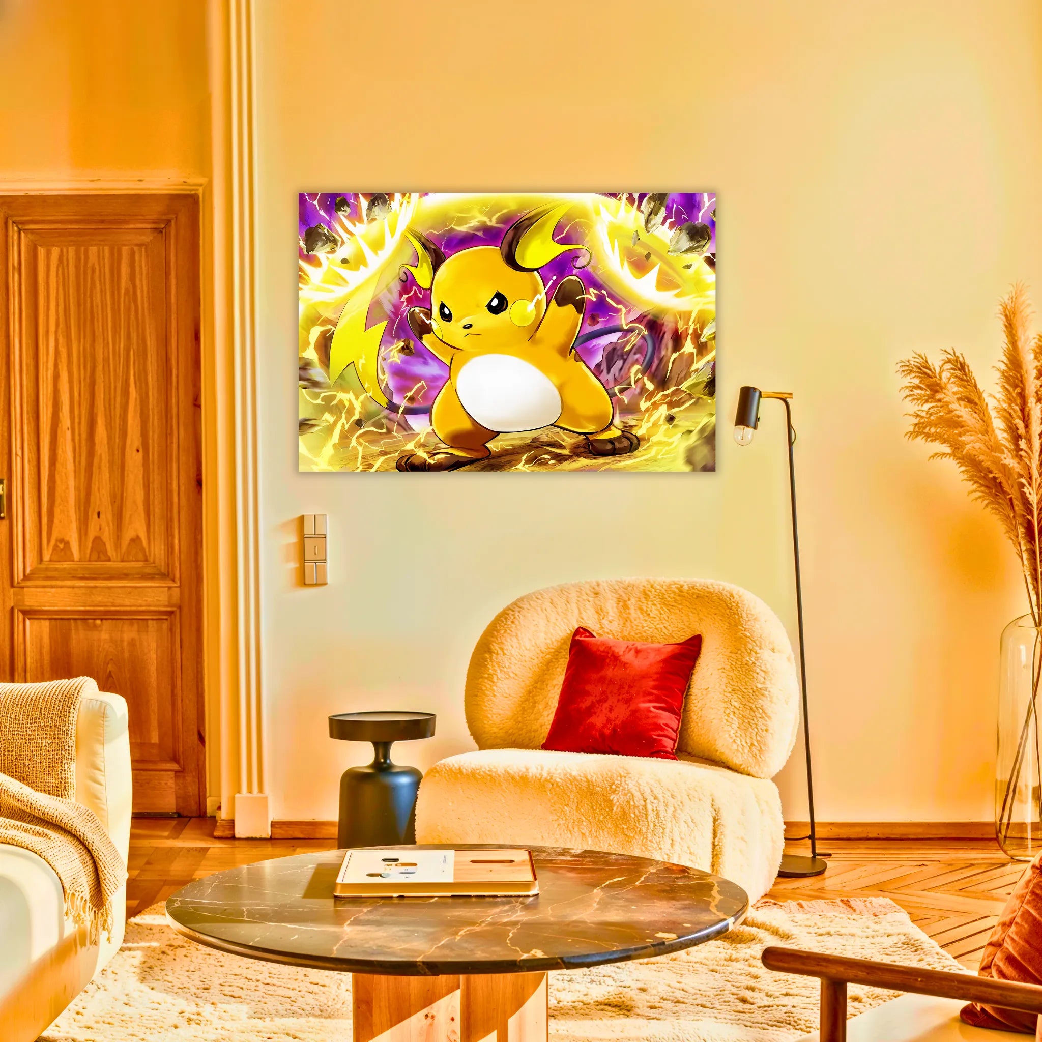 Tableau Pokémon Raichu Attaque