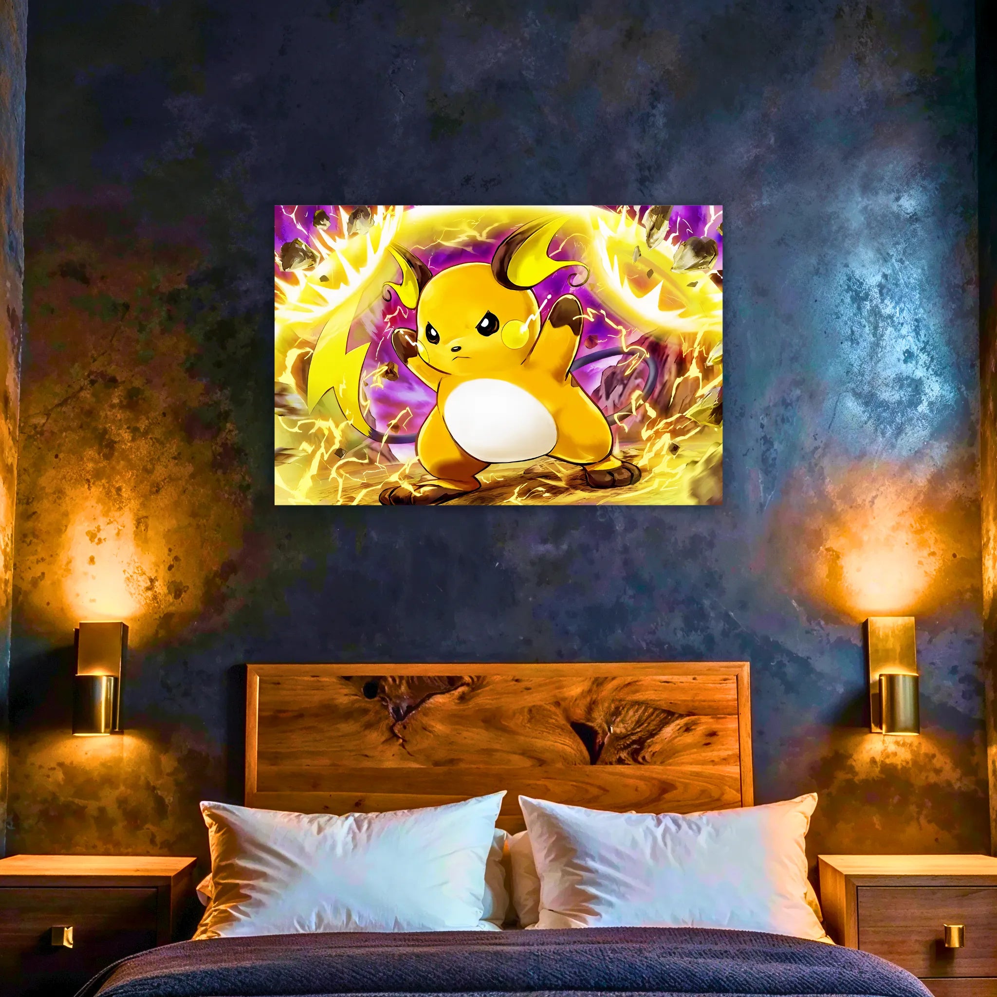 Tableau Pokémon Raichu Attaque
