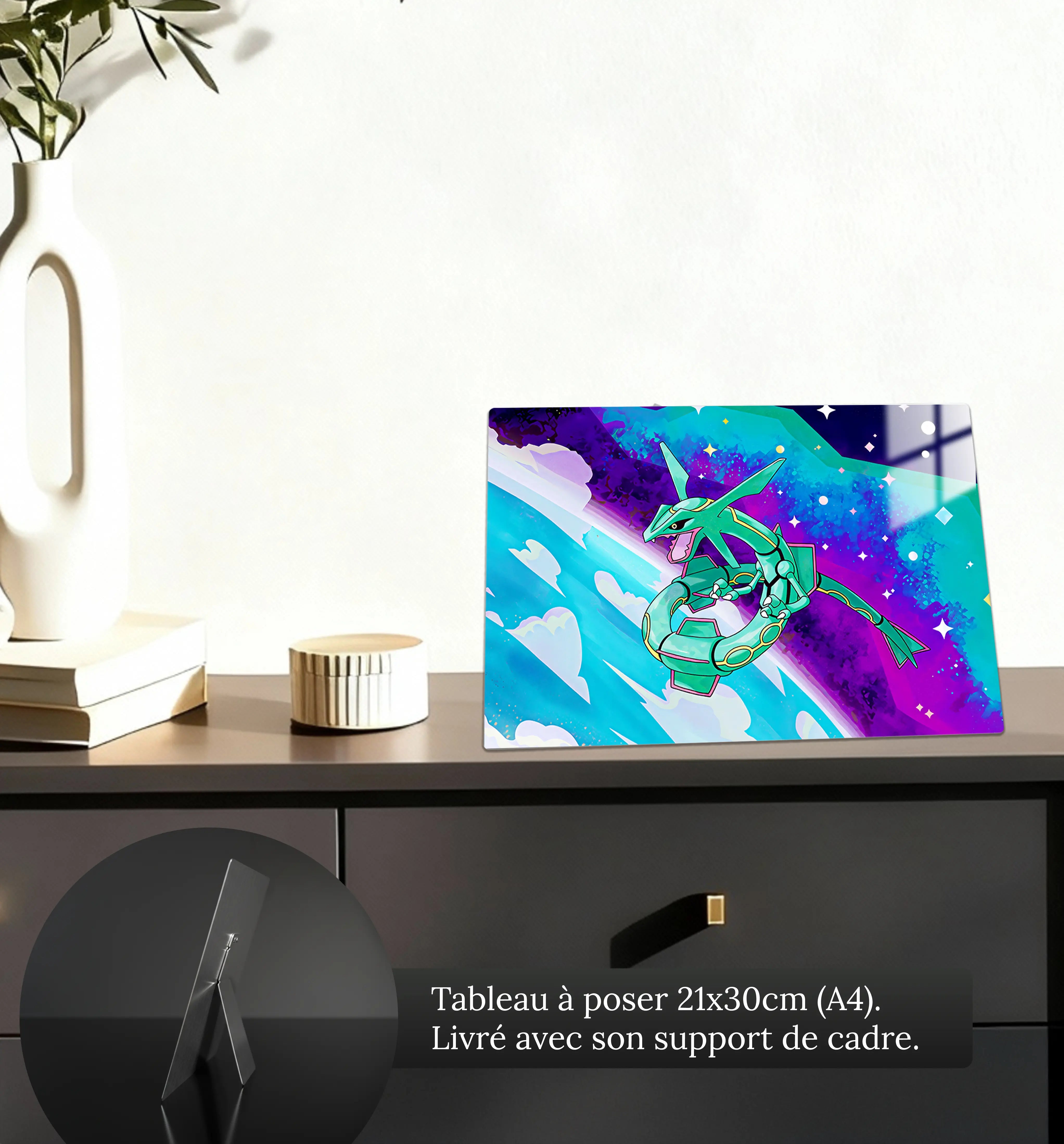 tableau-pokemon-rayquaza-petit-format-a-poser-sur-meuble | DreamWay