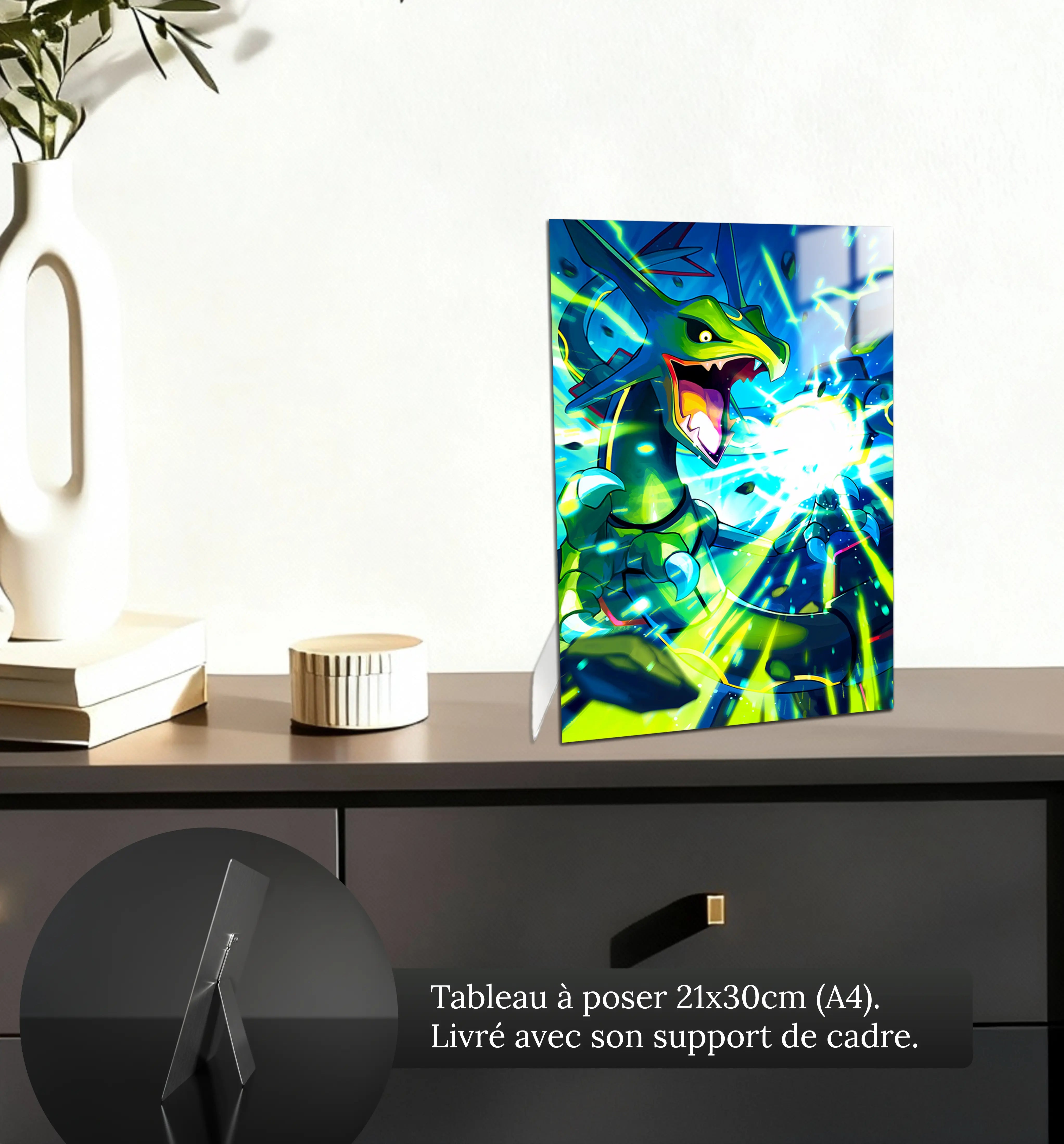 tableau-pokemon-rayquaza-portrait-petit-format-a-poser-sur-meuble | DreamWay