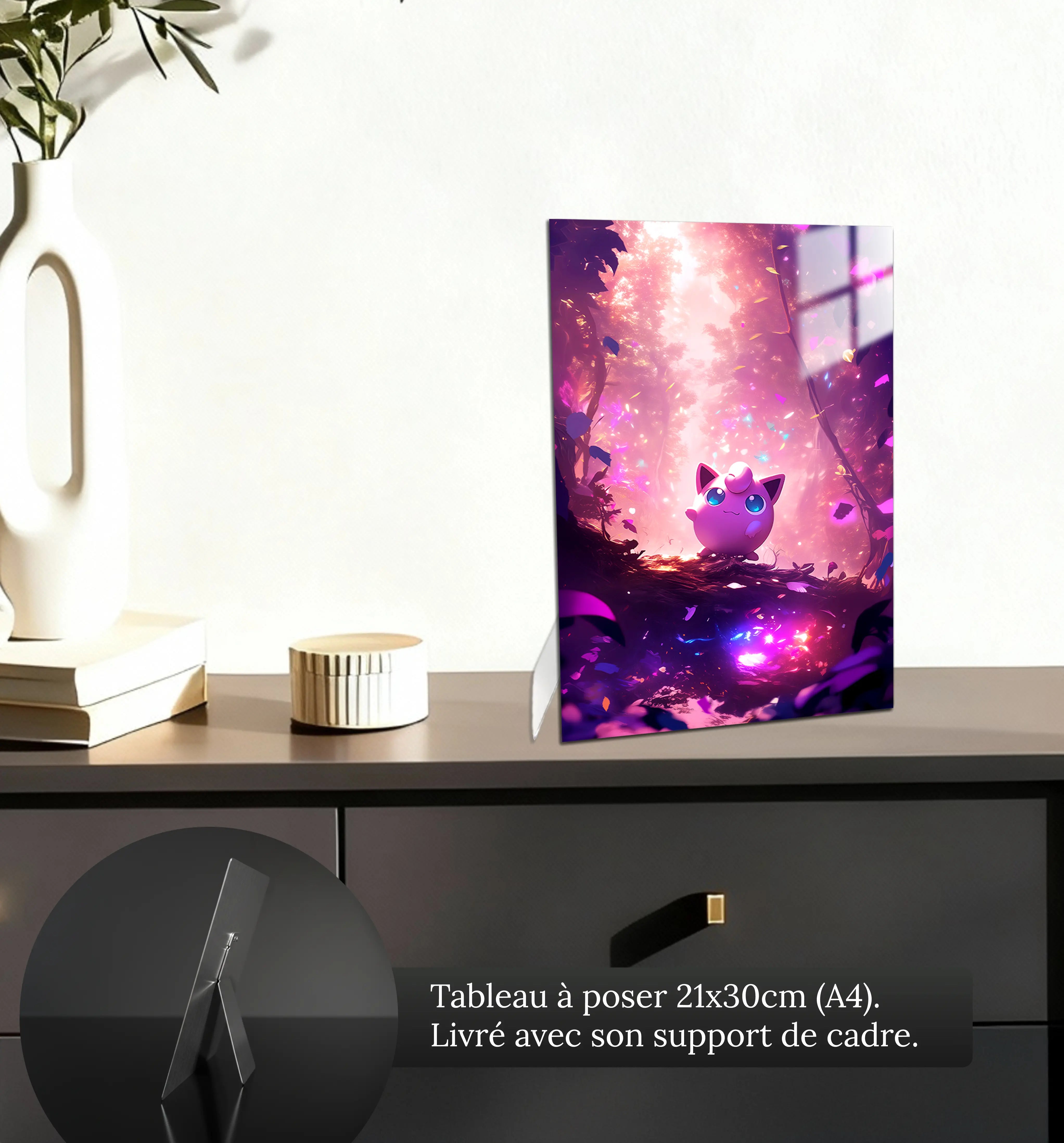 tableau-pokemon-rondoudou-petit-format-a-poser-sur-meuble | DreamWay