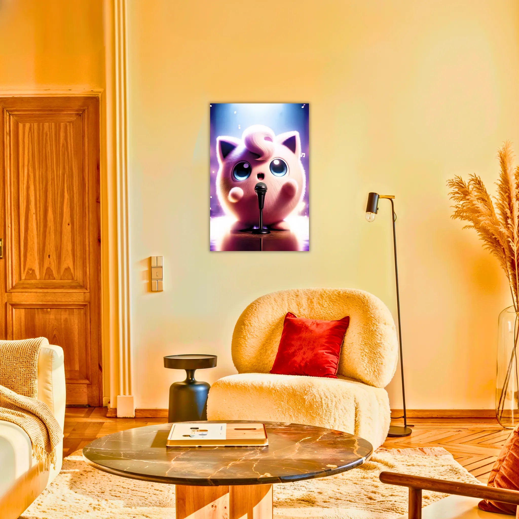Tableau Pokémon Rondoudou Réaliste