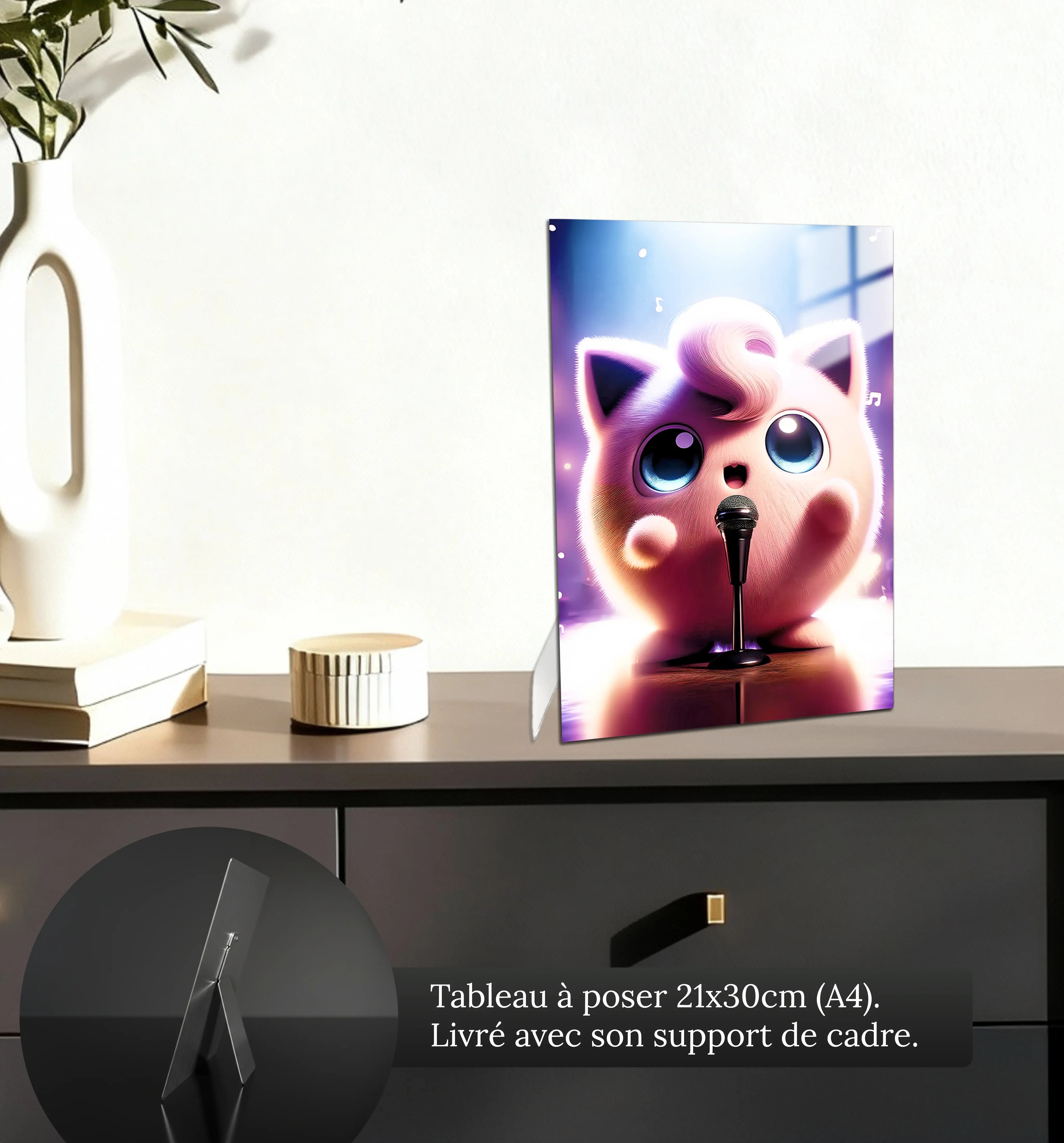 tableau-pokemon-rondoudou-realiste-petit-format-a-poser-sur-meuble | DreamWay