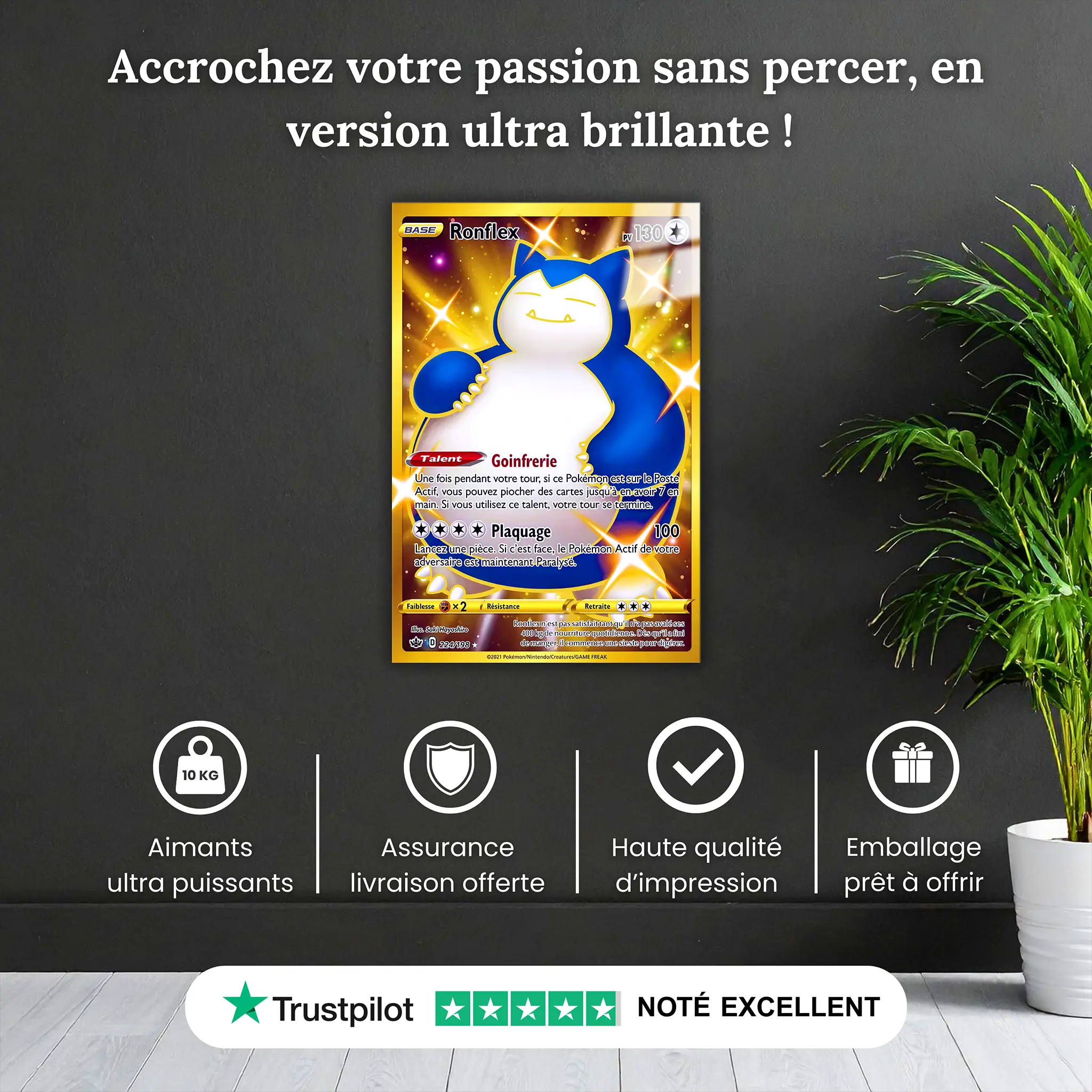tableau-pokemon-ronflex-carte-collector-pourquoi-acheter | DreamWay